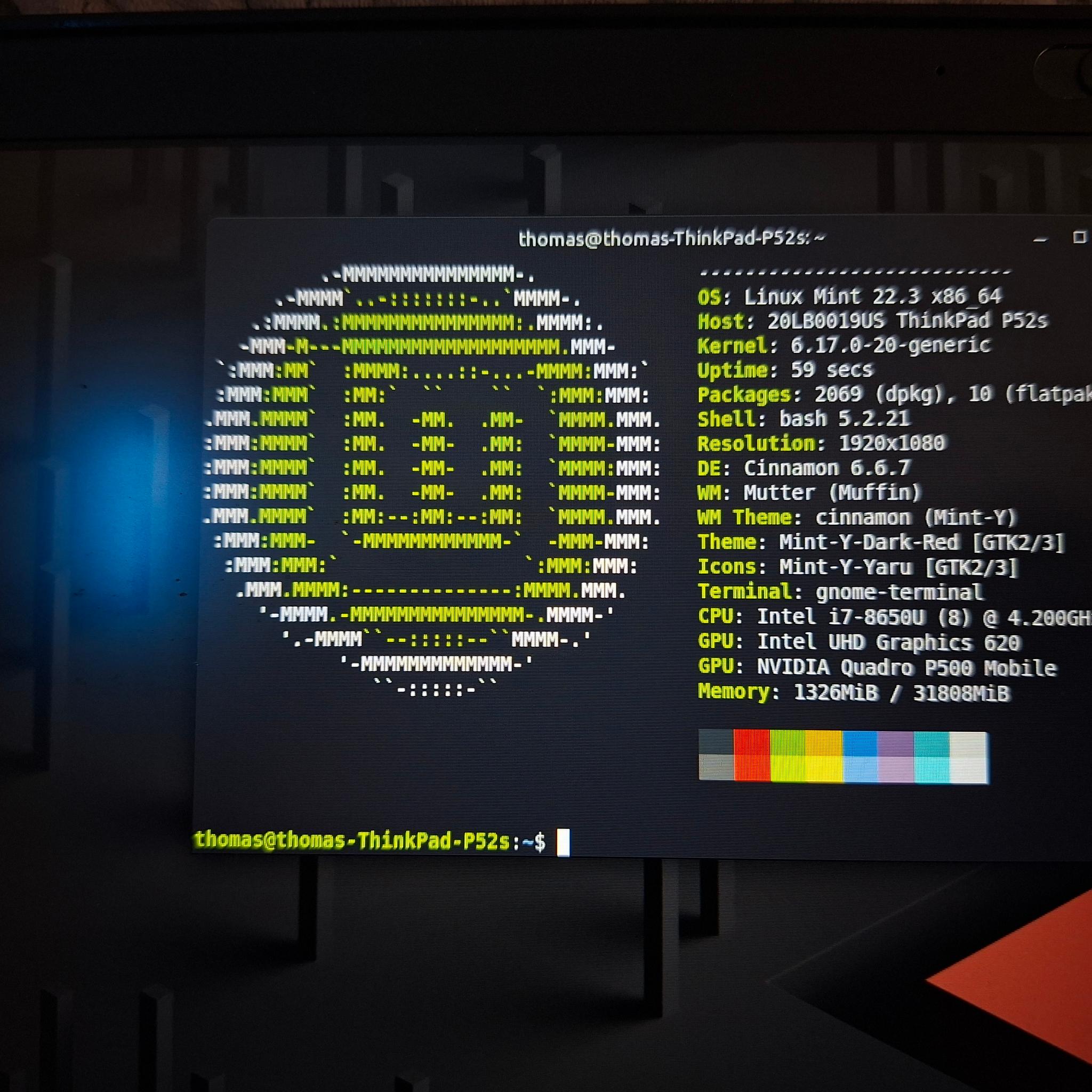 Lenovo Thinkpad P52s