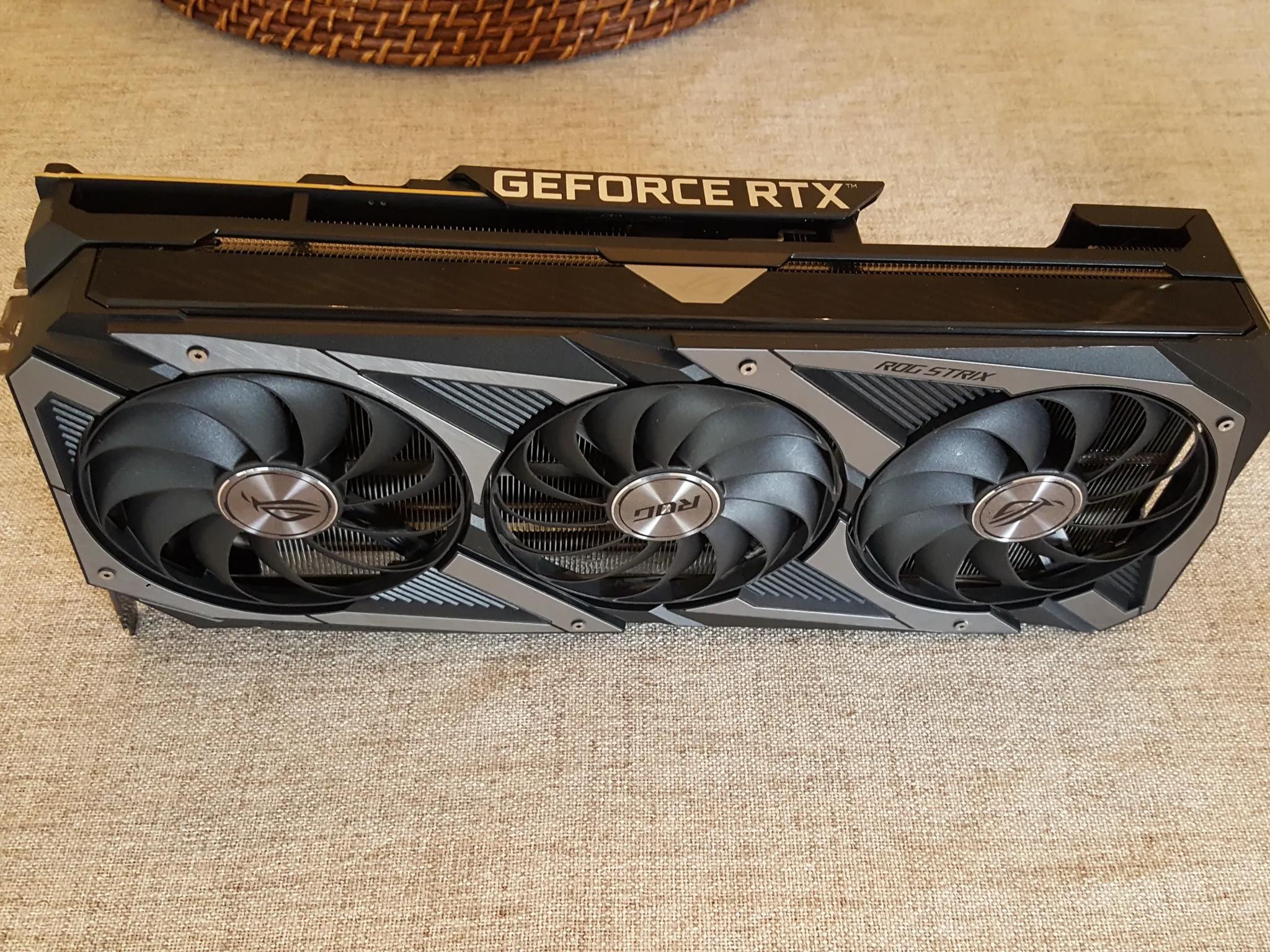 Nvidia RTX 3080 10GB ASUS ROG STRIX