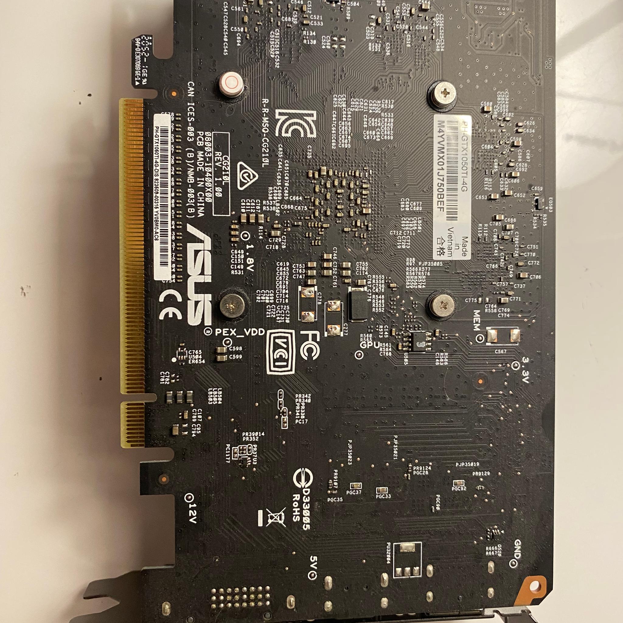 Asus Phoenix GeForce GTX 1050 Ti