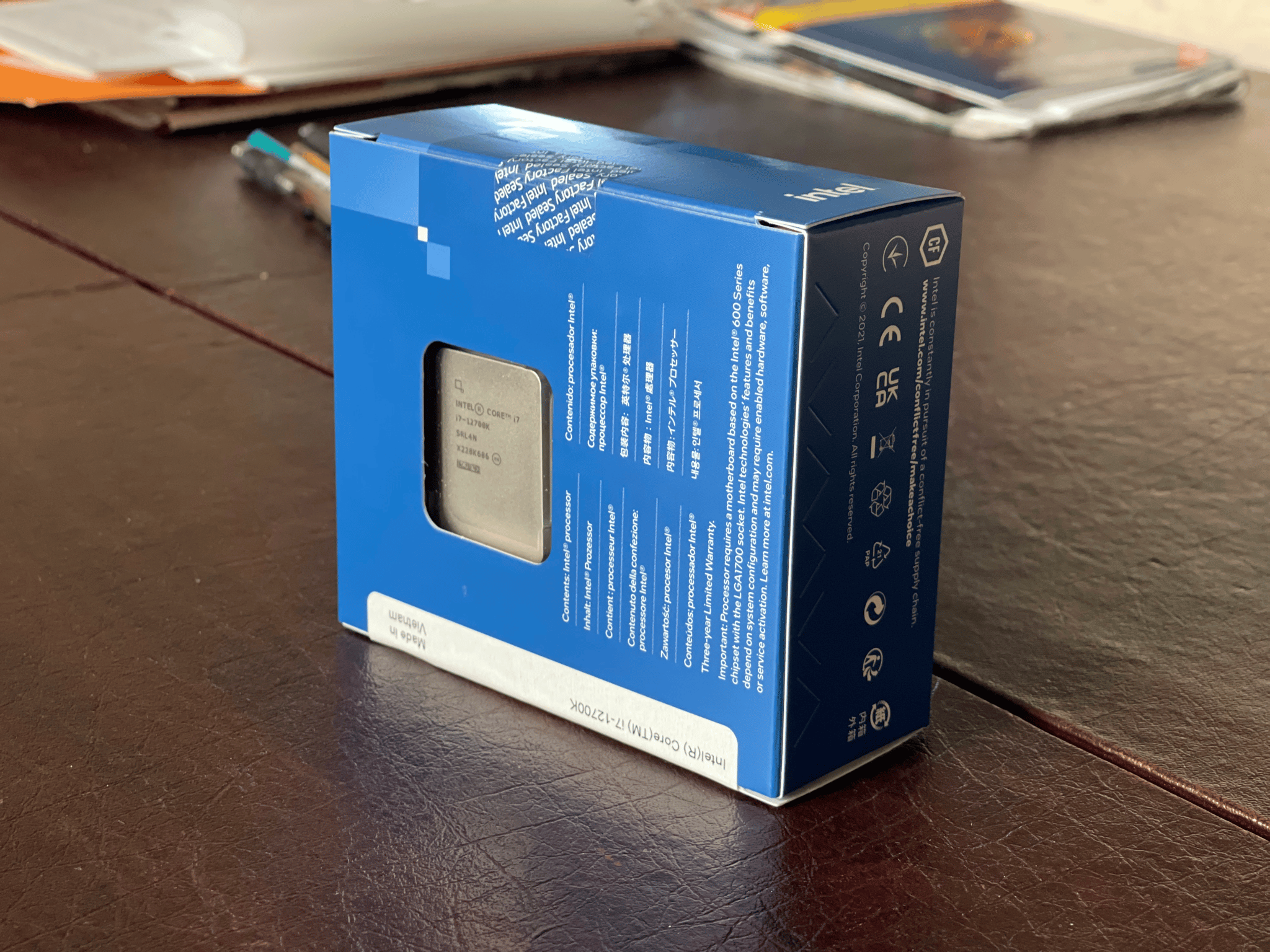 Sealed 12700K - Intel Core i7 12700K 12th Gen Alder Lake 12-Core 8P+4E 125W Processor BX8071512700K