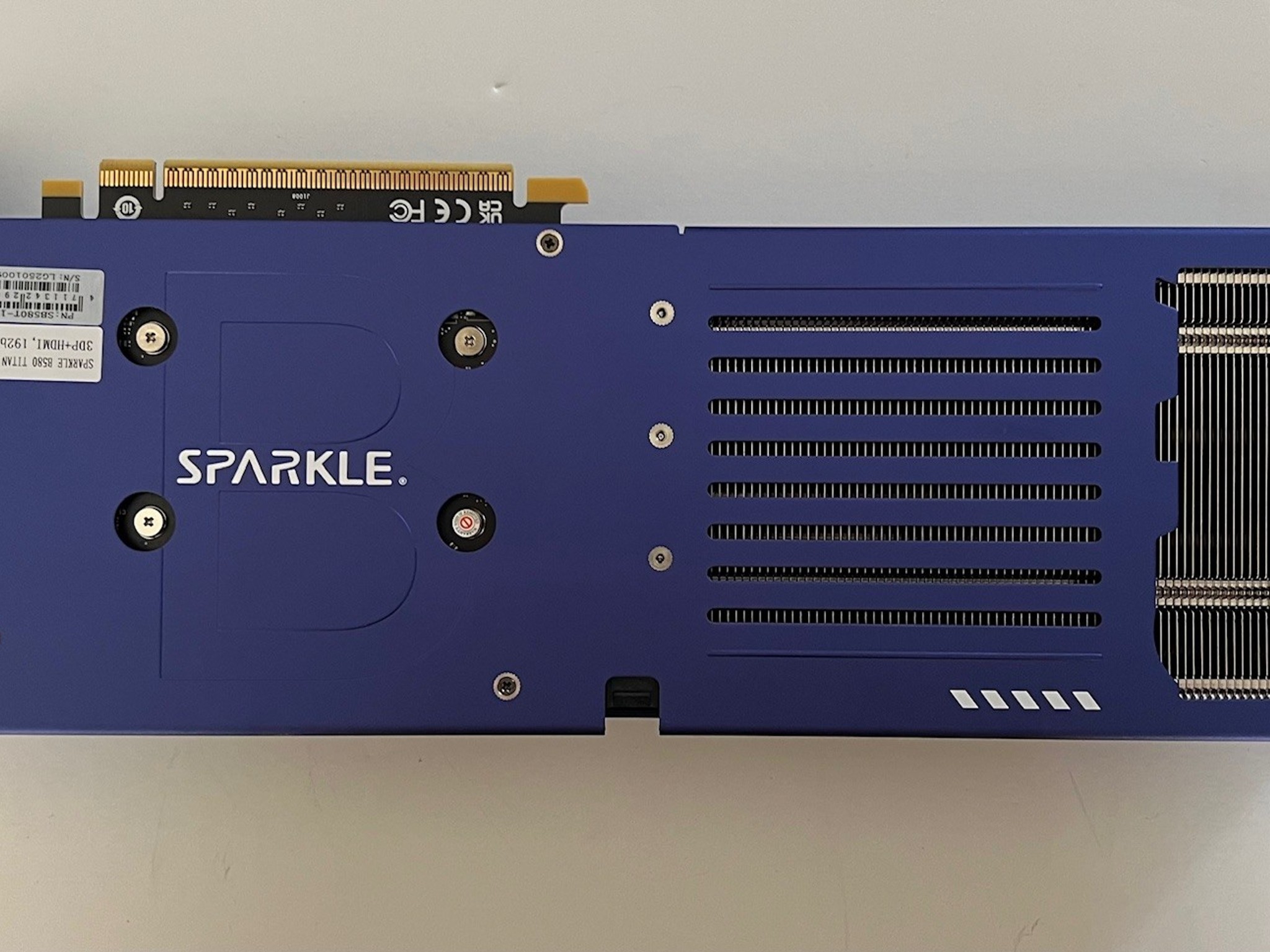 Intel Arc B580 Sparkle Titan Overclocked Dual Fan 12B GDDR6 PCIe 4.0 Graphics Card