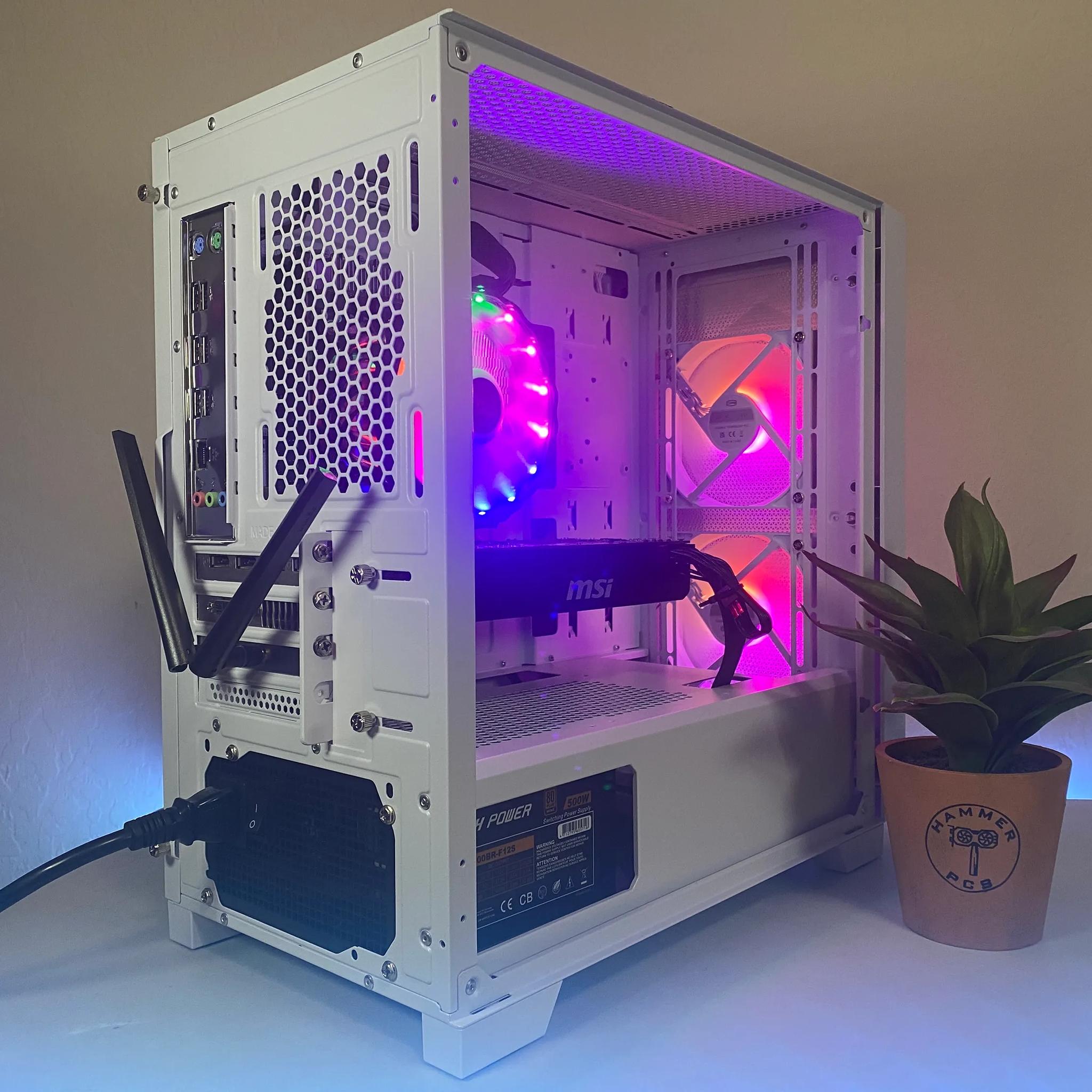 ❄️⚡Aquila V1 ❄️⚡| Custom Gaming PC | Windows 11, GTX 970, 12 Core CPU, 16gb RAM, 1.25TB Storage!