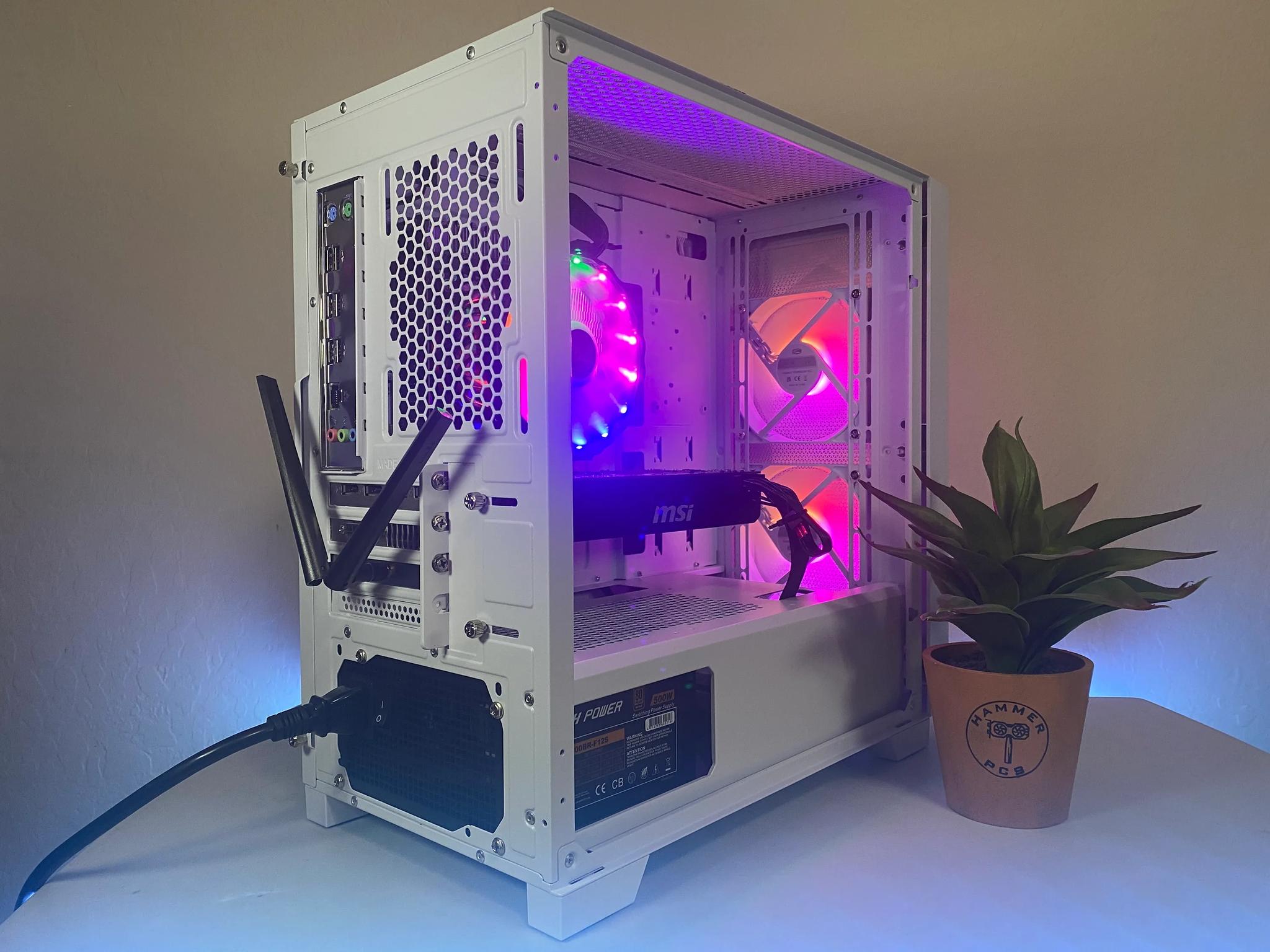 ❄️⚡Aquila V1 ❄️⚡| Custom Gaming PC | Windows 11, GTX 970, 12 Core CPU, 16gb RAM, 1.25TB Storage!