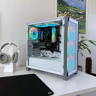 Forge Gladiator White Custom New Gaming PC // GTX 2060 // Intel 12100F // 16G DDR4 3200 // 1 TB NVME