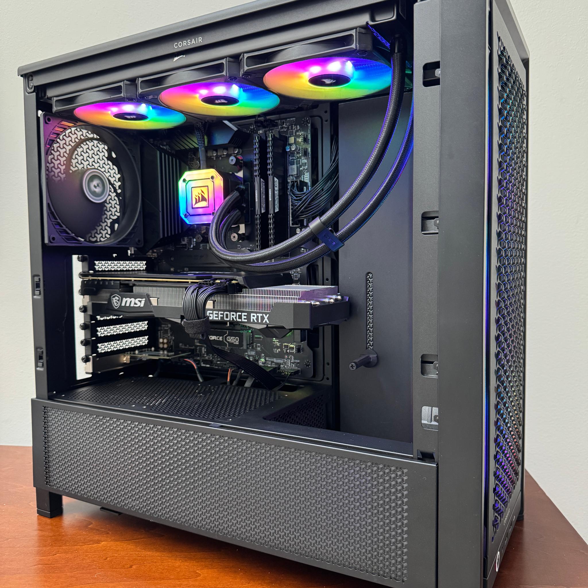 Custom Gaming PC | 3070 | AMD 5800XT | 16GB DDR4 | 768GB STORAGE | CORSAIR