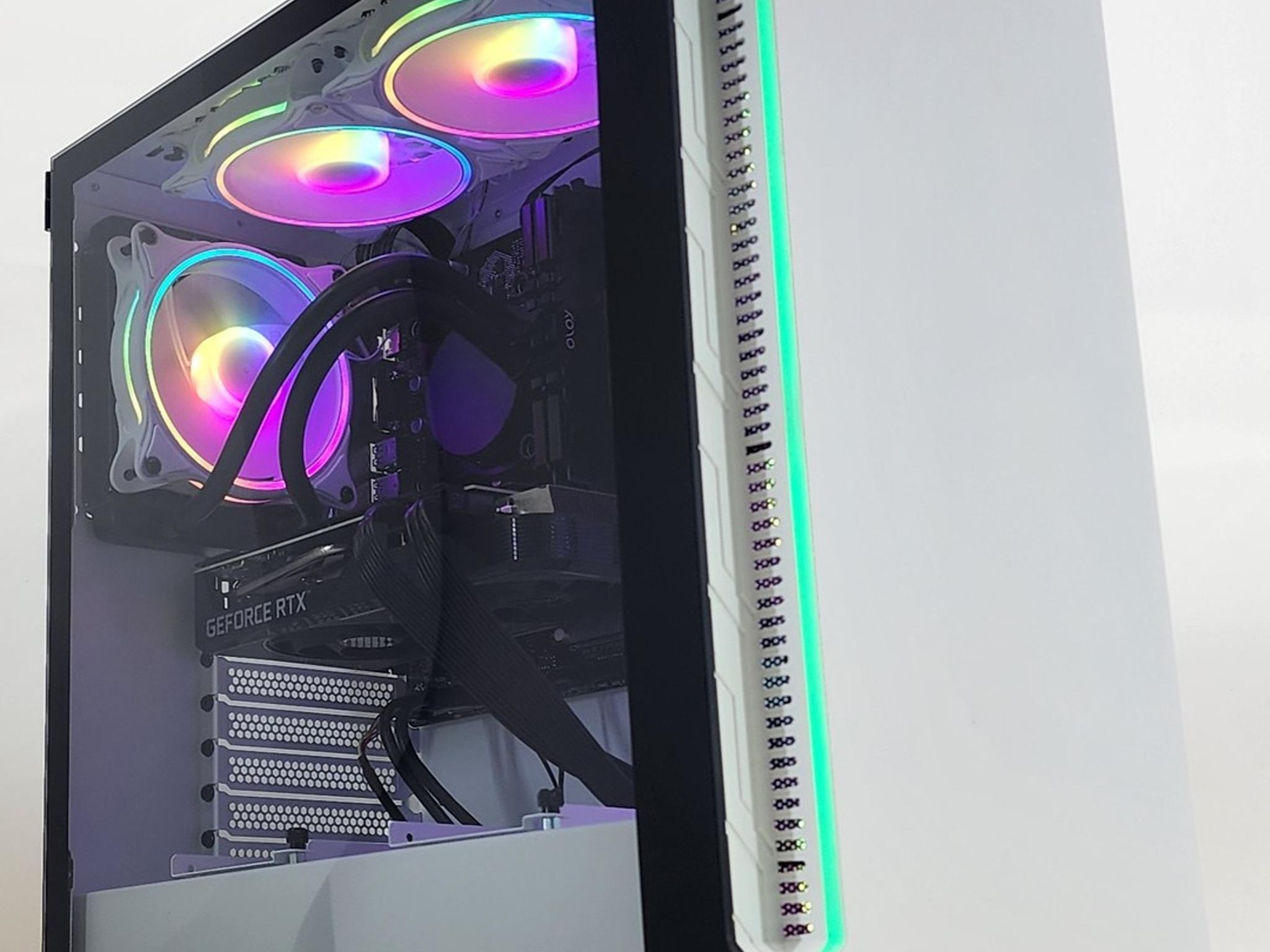 Gaming PC i7-11700F 16GB RAM 256GB SSD + 1TB HDD RTX 3060 Ti 8GB Win11 Computer