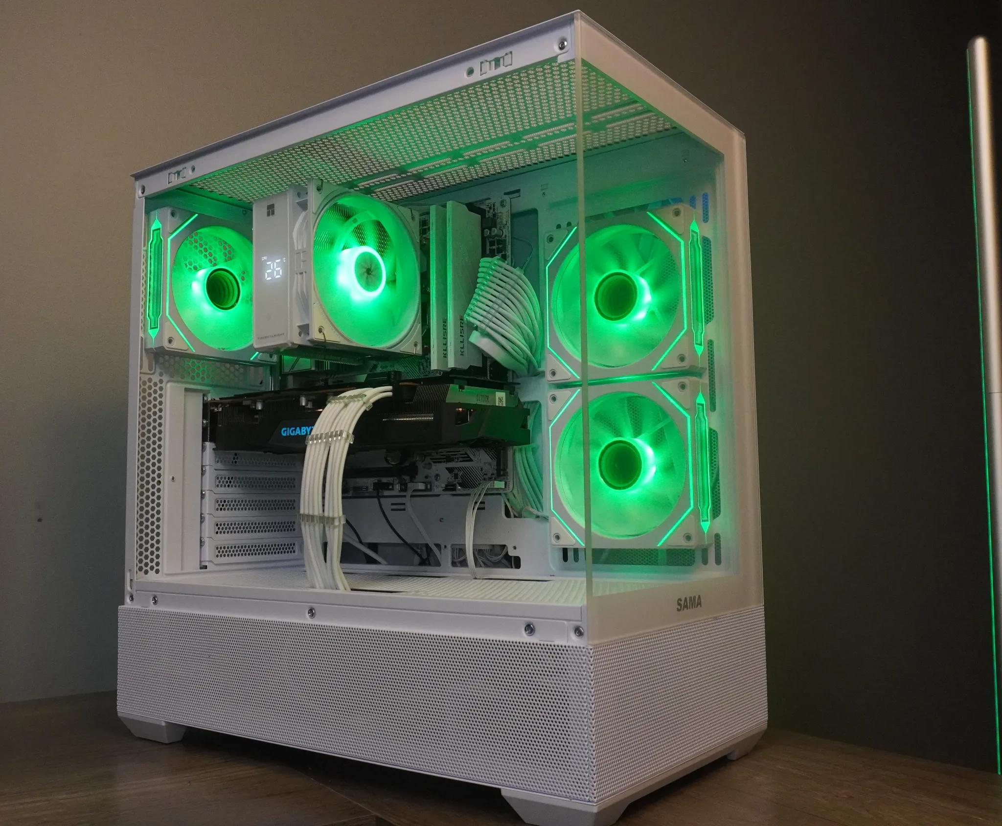 🤍CLEAN🤍 Price To Performance 💪 GAMING MACHINE 🧡RX 5700XT 🧡 Ryzen 5 5600 | 32GB | 1TB | WIFI
