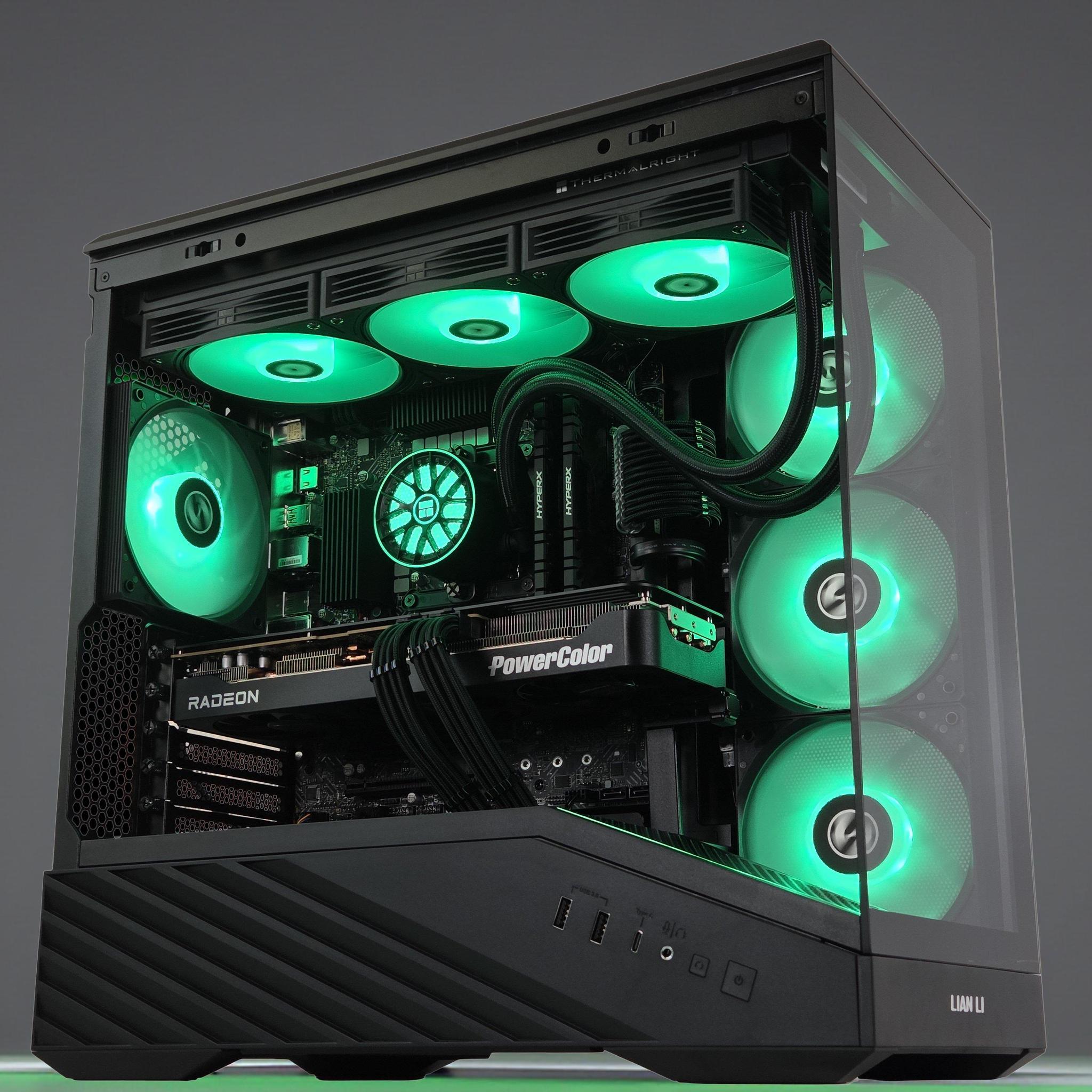 ⛊Crosshairs 5⛊ Gaming PC⚡AMD RX 9070 16GB⚡AMD Ryzen 5 7600X⚡32GB DDR5⚡1TB NVME