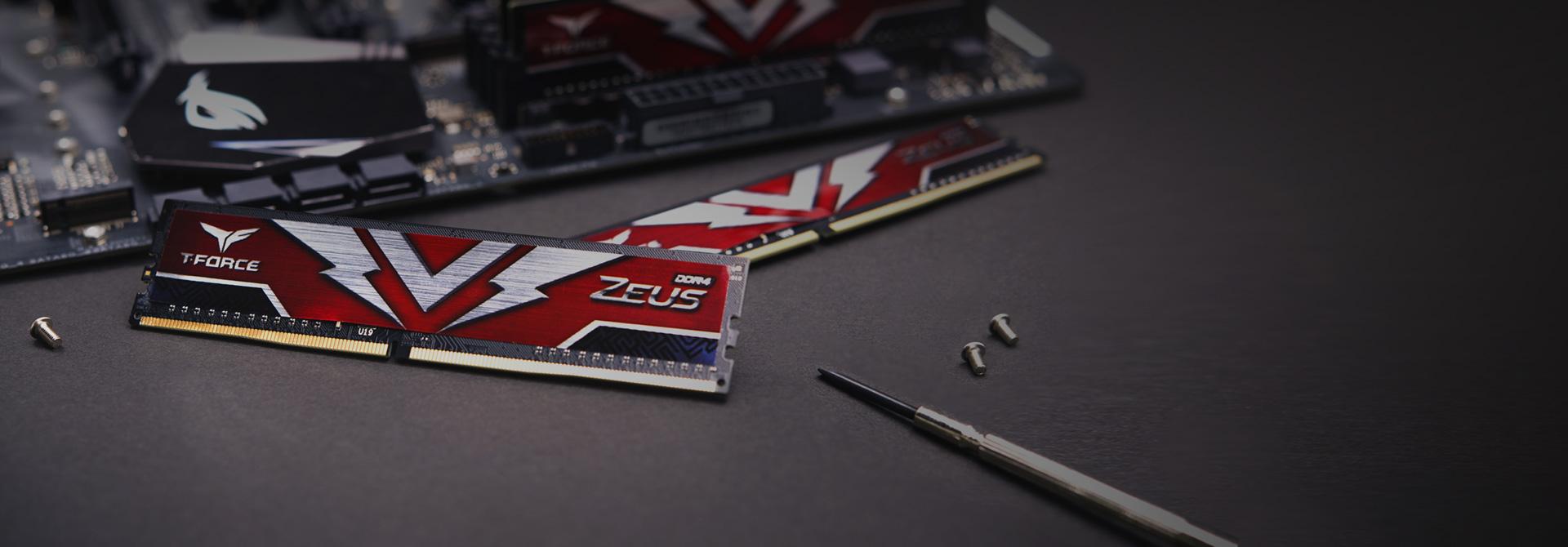 64GB Teamgroup T-Force Zeus DDR4 3200MHz Desktop Memory Kit