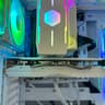 White gaming PC for beginners.