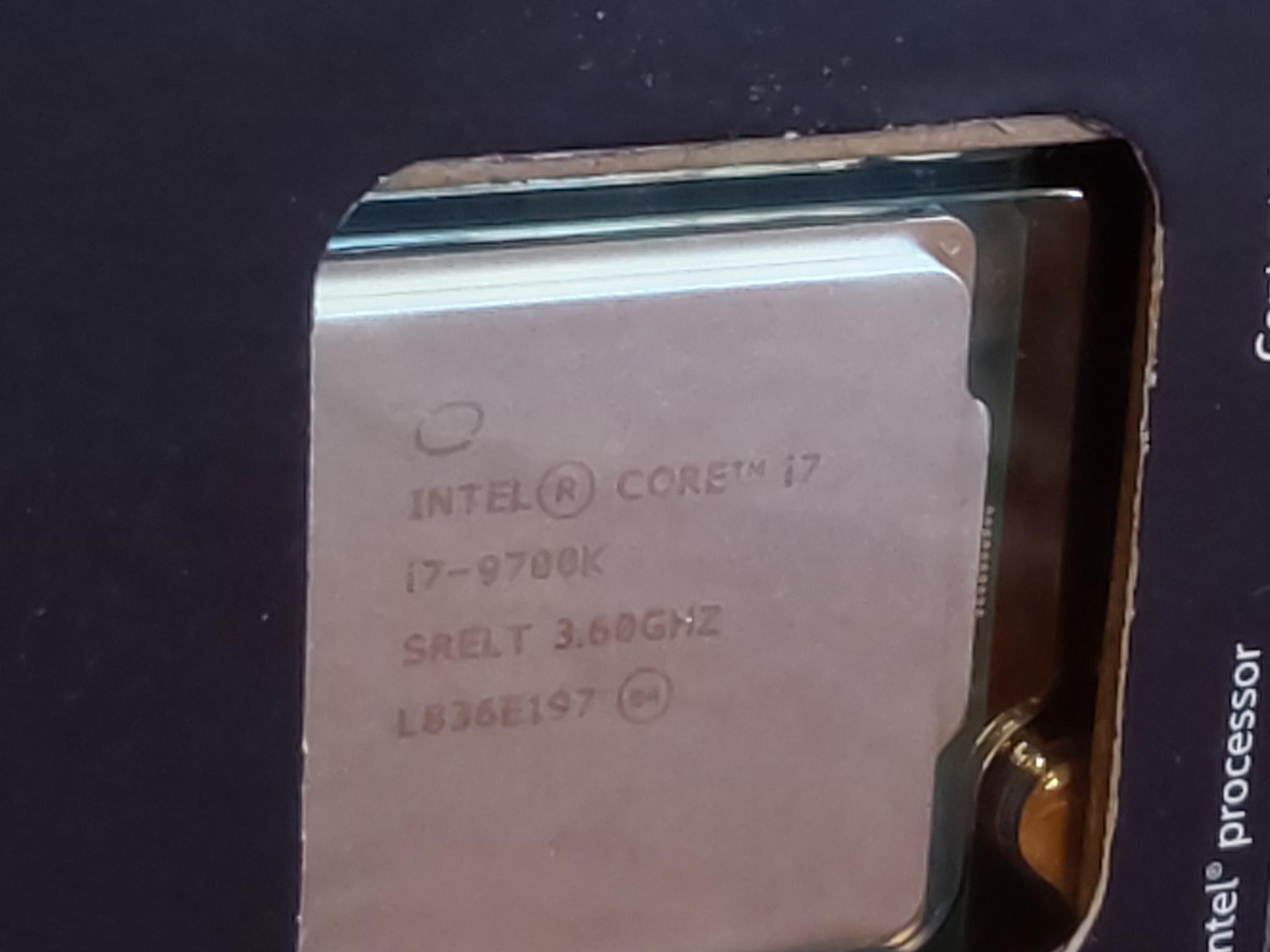 NEW Intel 9th Gen - Core i7-9700K 8-Core (4.9 GHz Turbo) LGA 1151 (300 Series) Desktop Processor