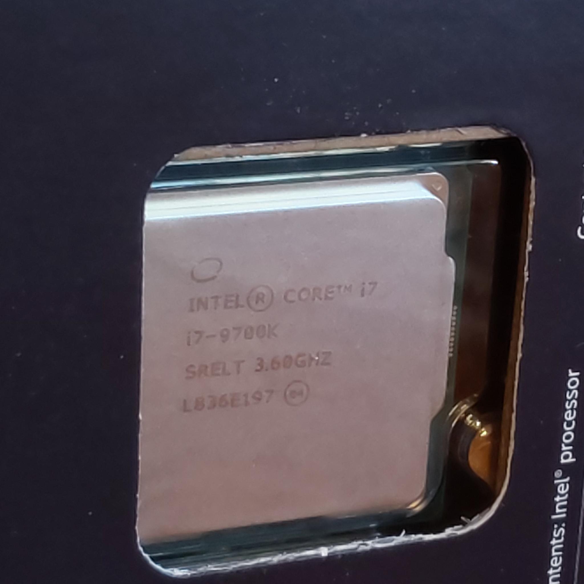 NEW Intel 9th Gen - Core i7-9700K 8-Core (4.9 GHz Turbo) LGA 1151 (300 Series) Desktop Processor