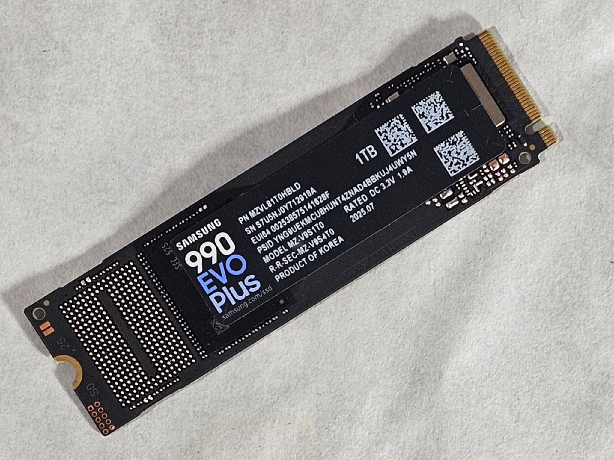 1TB NVMe M.2 SSD Samsung 990 EVO Plus