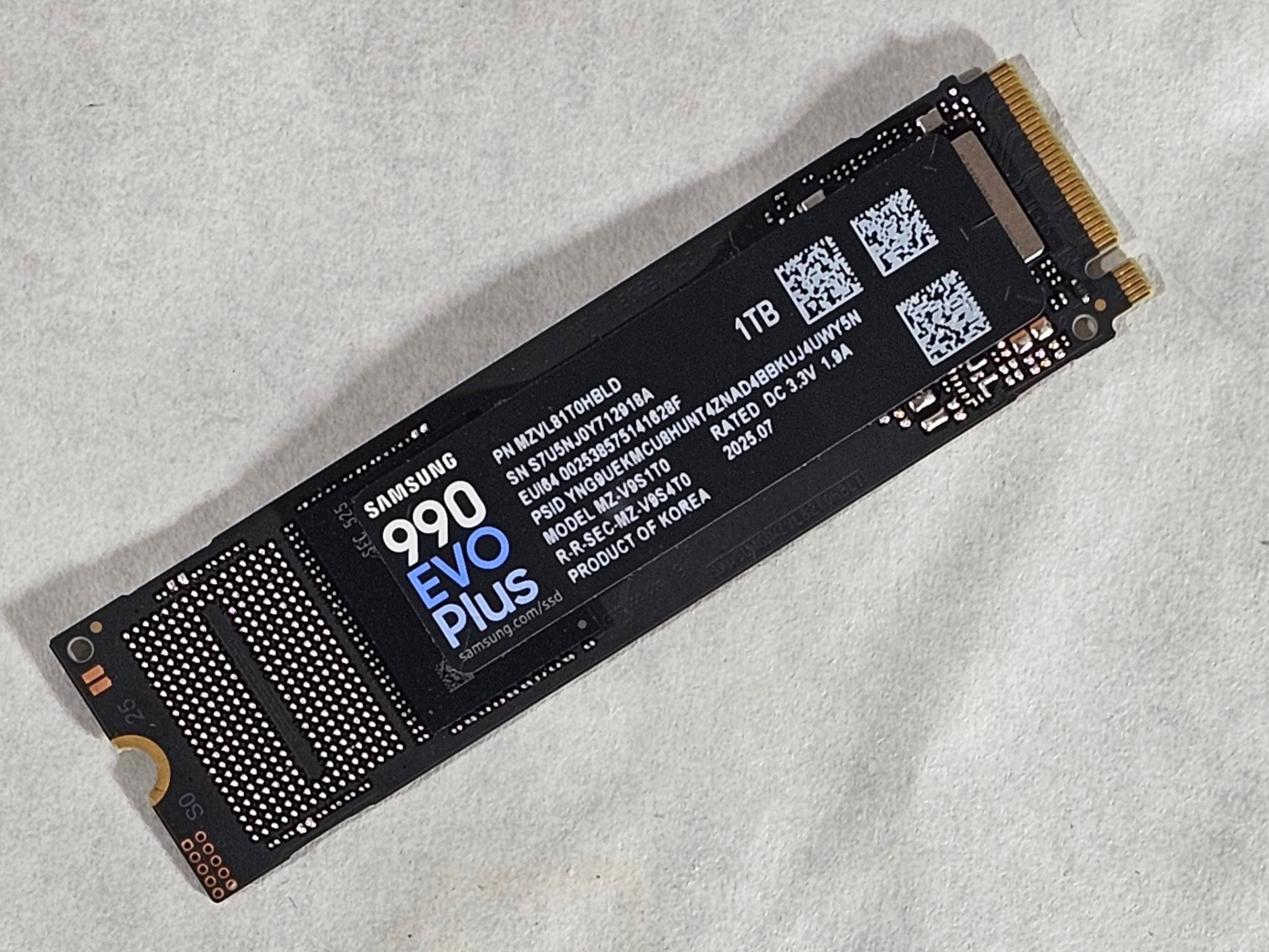 1TB NVMe M.2 SSD Samsung 990 EVO Plus