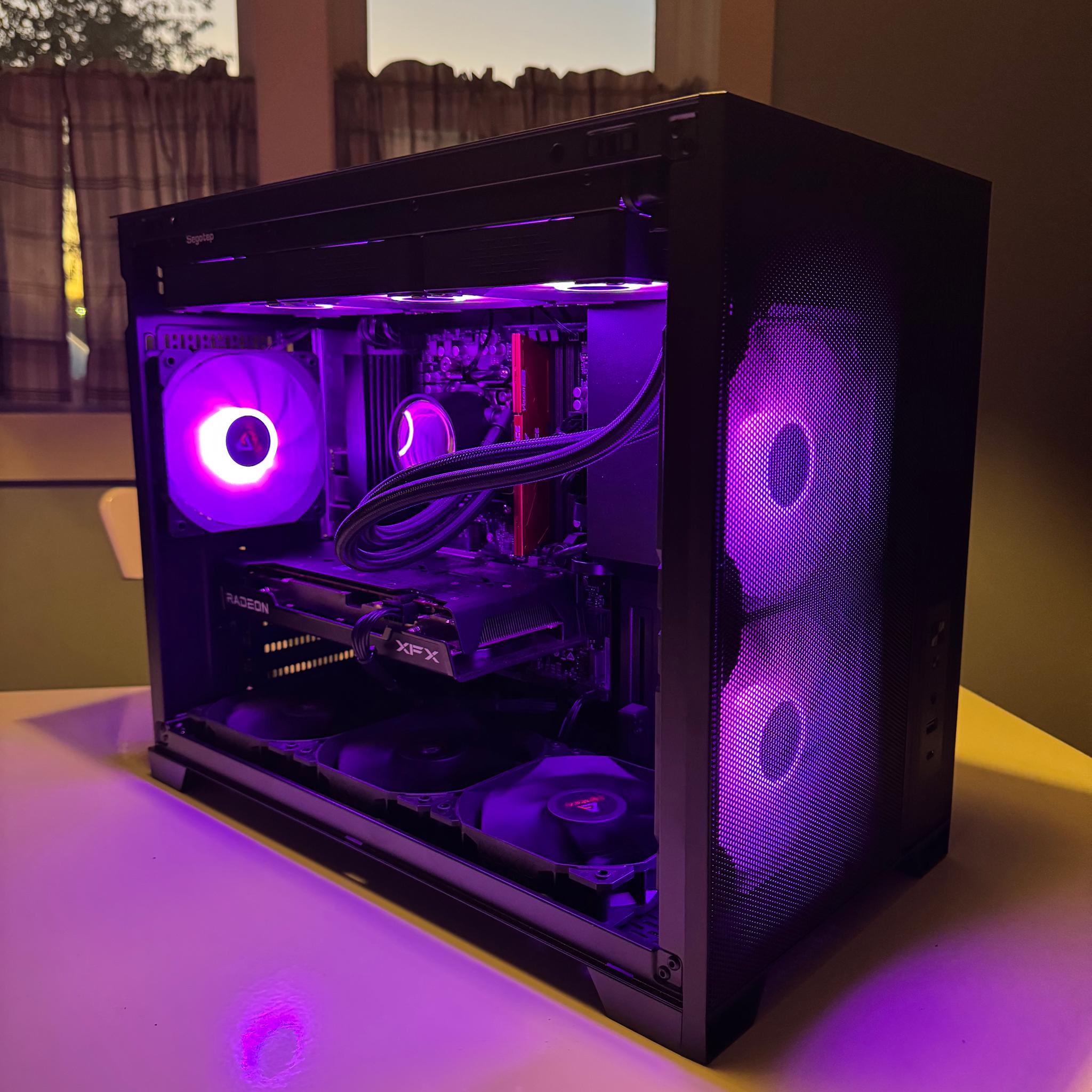 EmberStrike | Custom Gaming PC | RX 7600 - R5 8700F- 16GB Ram - 1TB SSD