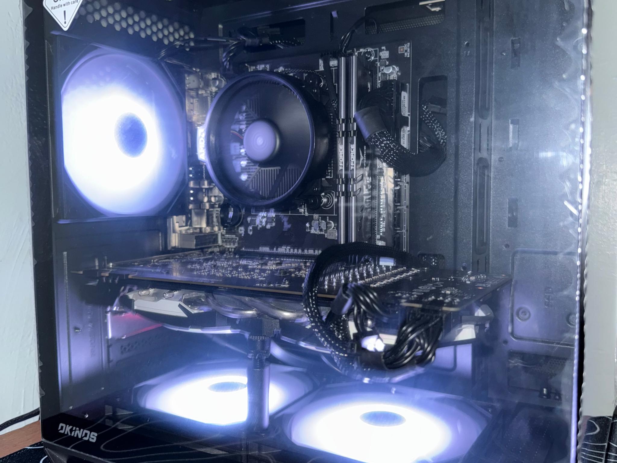 Mid tier gaming pc | Ryzen 5600g | GeForce gtx 1080 | 1tb ssd | 16gb ram |