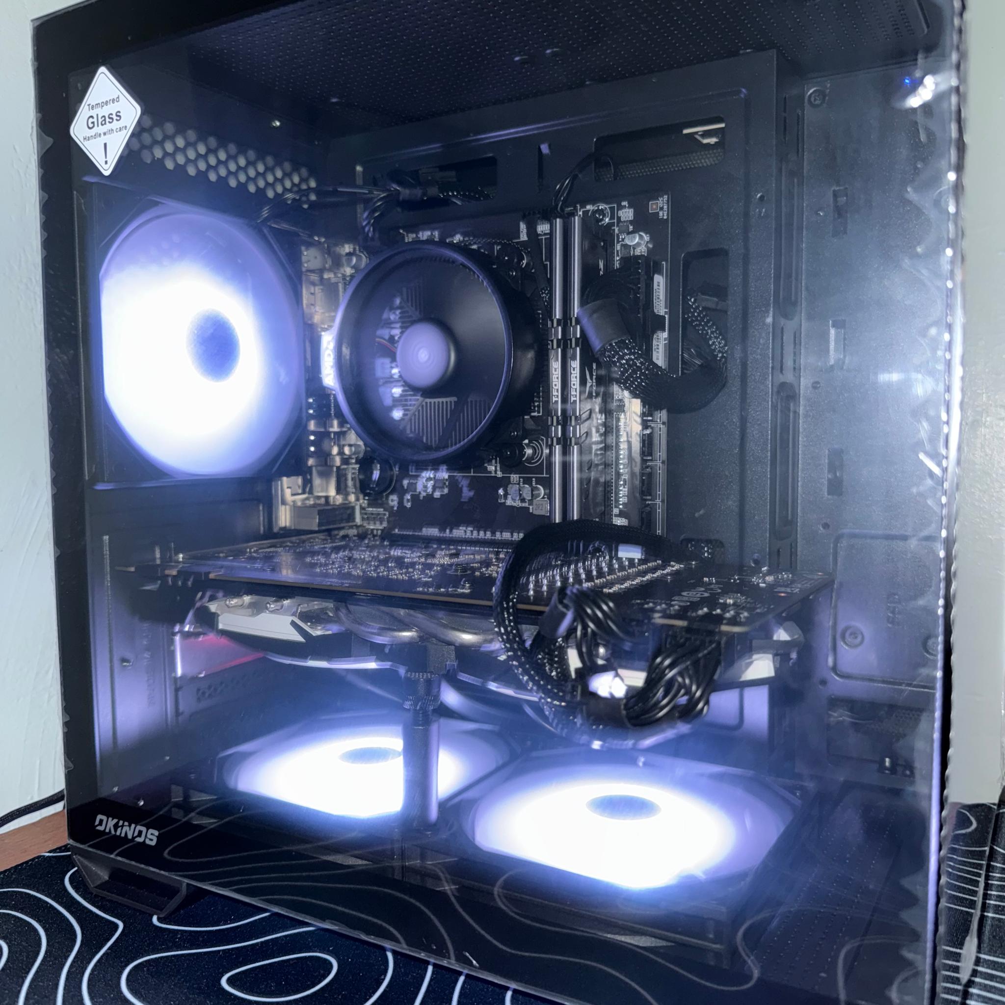 Mid tier gaming pc | Ryzen 5600g | GeForce gtx 1080 | 1tb ssd | 16gb ram |