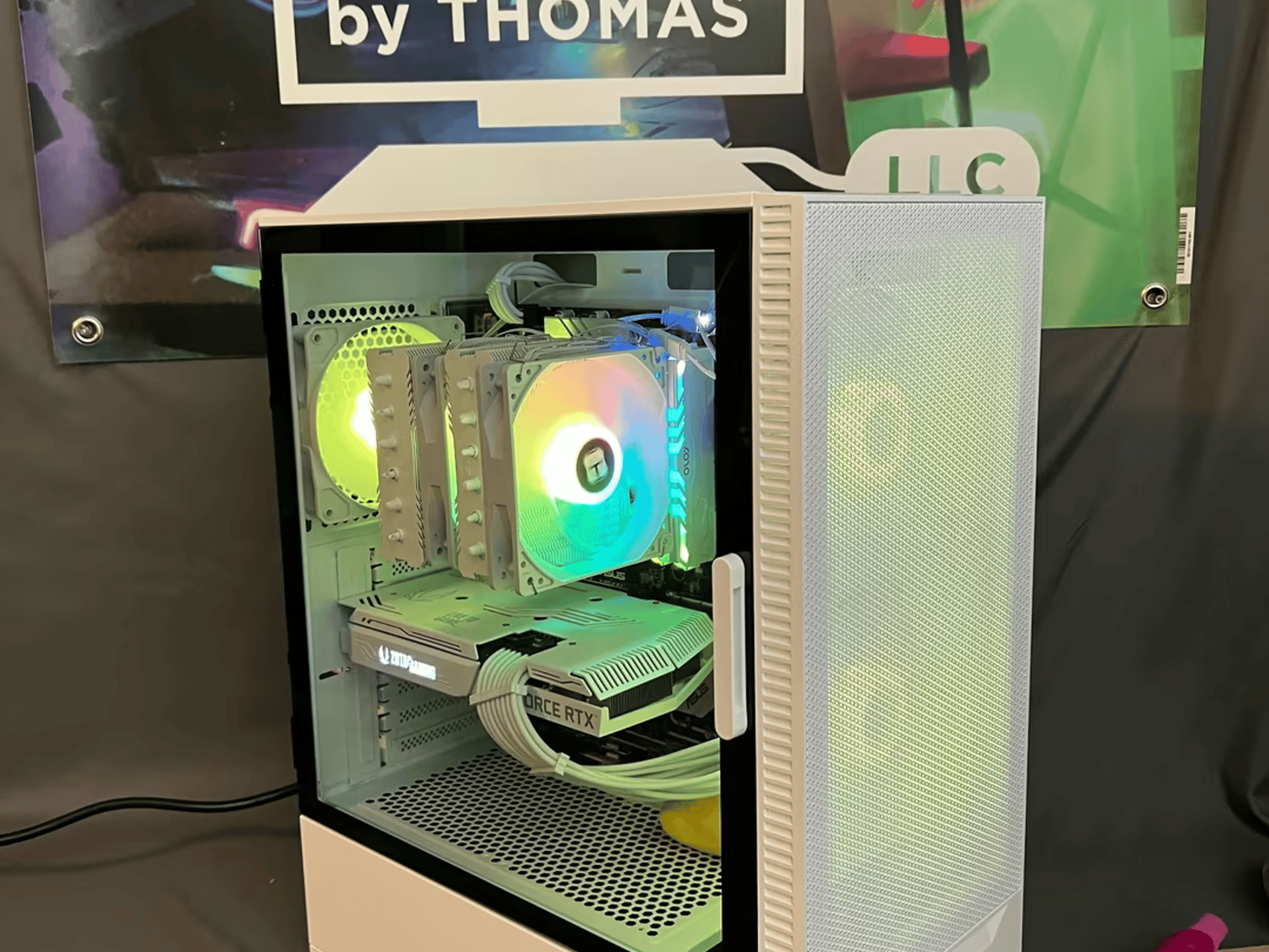 Project Whiteout RTX 3060TI Intel 12th GEN i5
