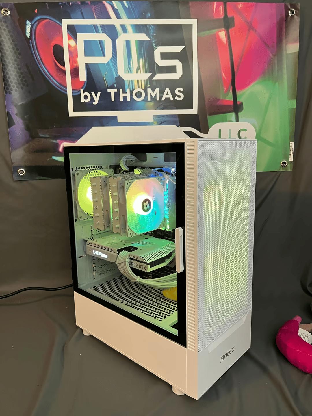 Project Whiteout RTX 3060TI Intel 12th GEN i5