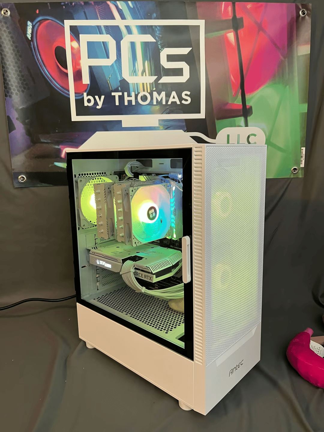 Project Whiteout RTX 3060TI Intel 12th GEN i5