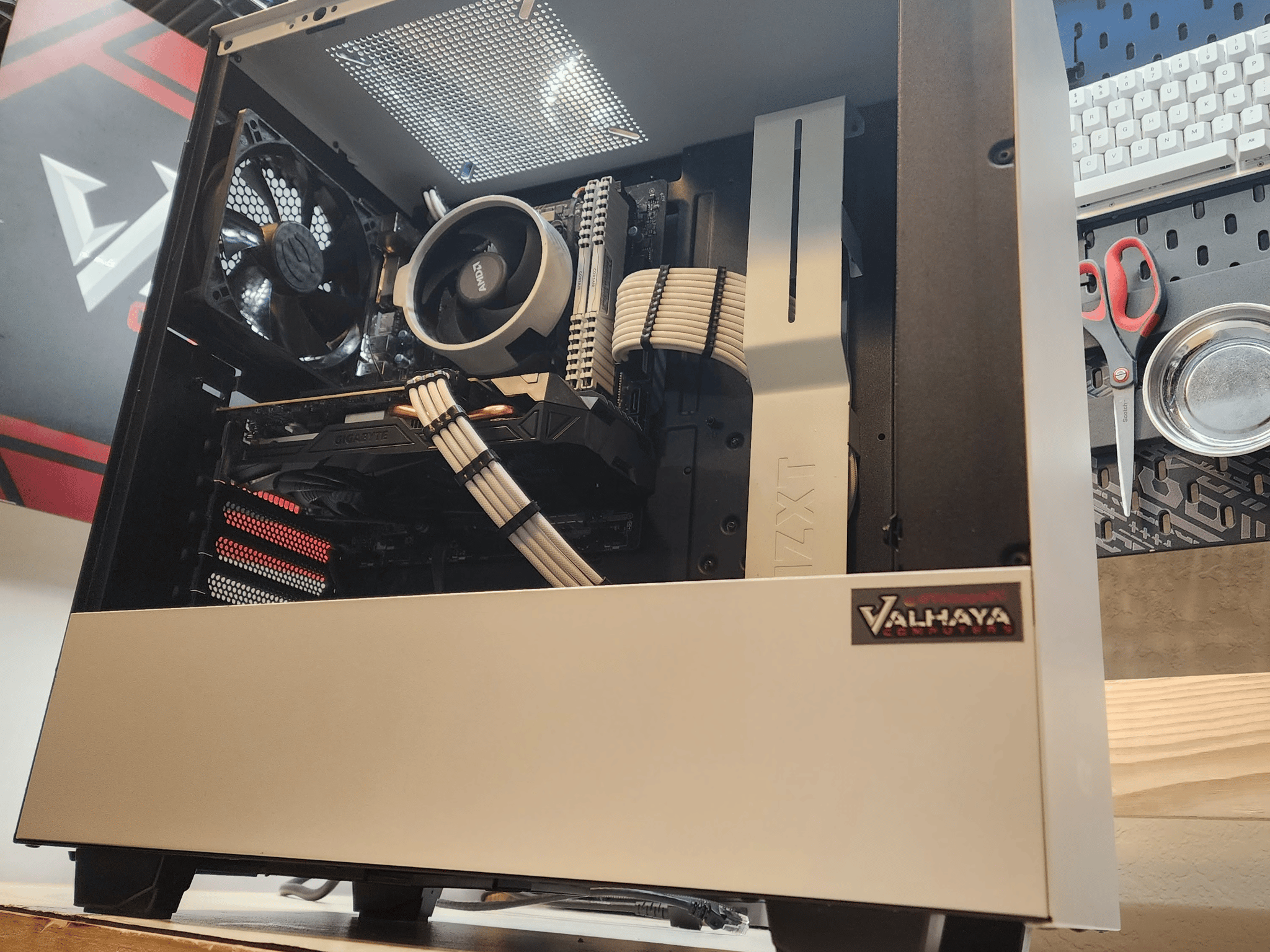 Snow Day | Ryzen 5 1600 AF, GTX 1060, 16 gb RAM, 500 gb SSD, b450, NZXT H510
