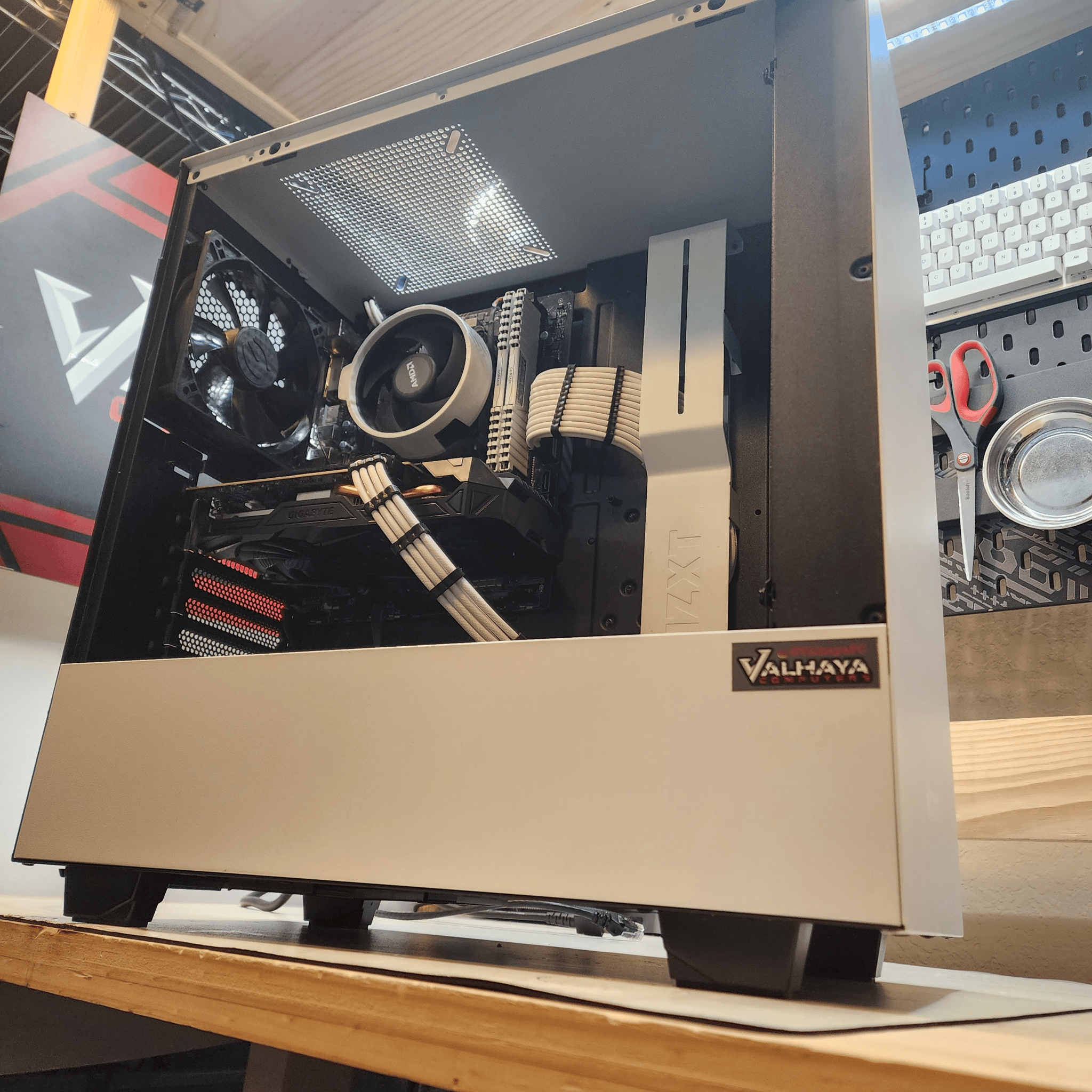 Snow Day | Ryzen 5 1600 AF, GTX 1060, 16 gb RAM, 500 gb SSD, b450, NZXT H510