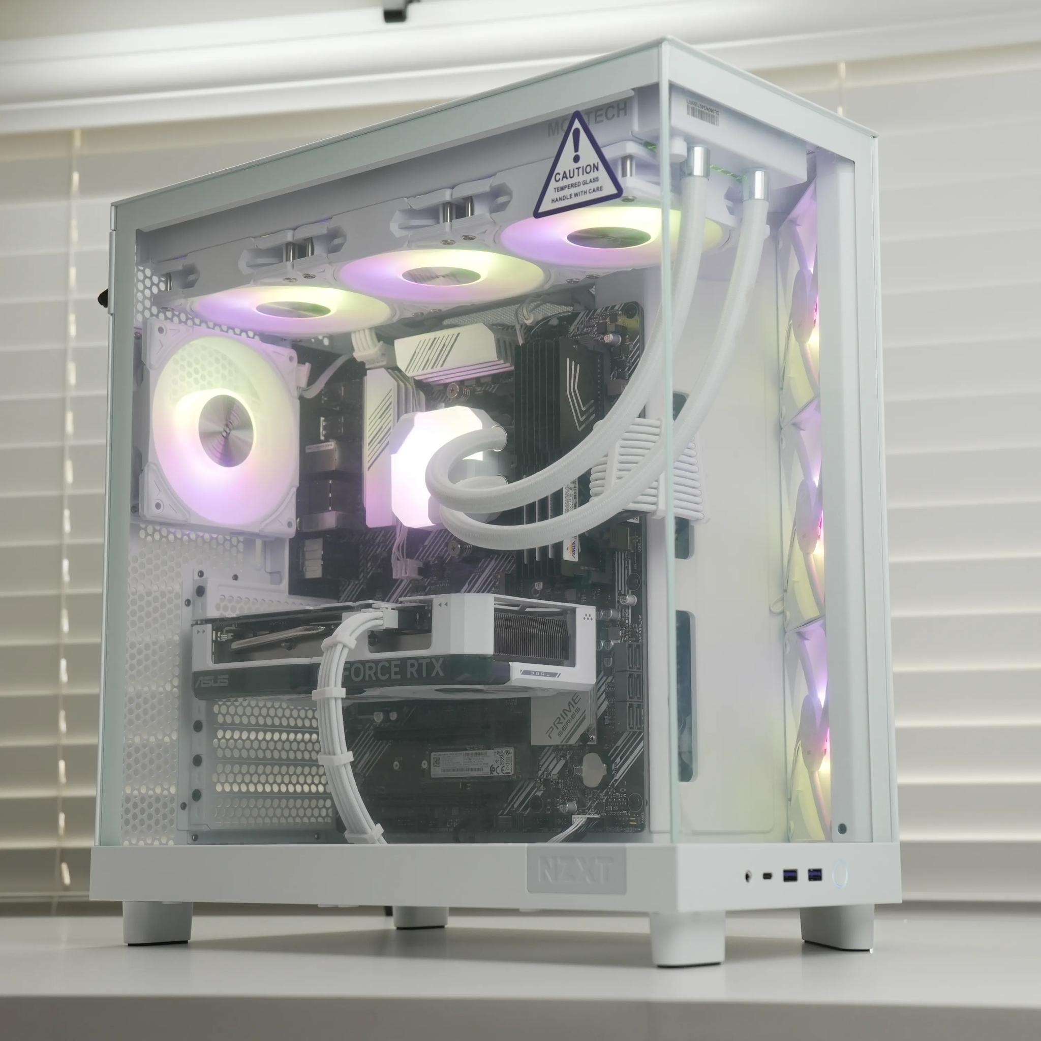 RTX 4060 | RYZEN 7 3700X | 32GB RAM | 1TB SSD | WIFI & BT | Windows 11-Gaming PC