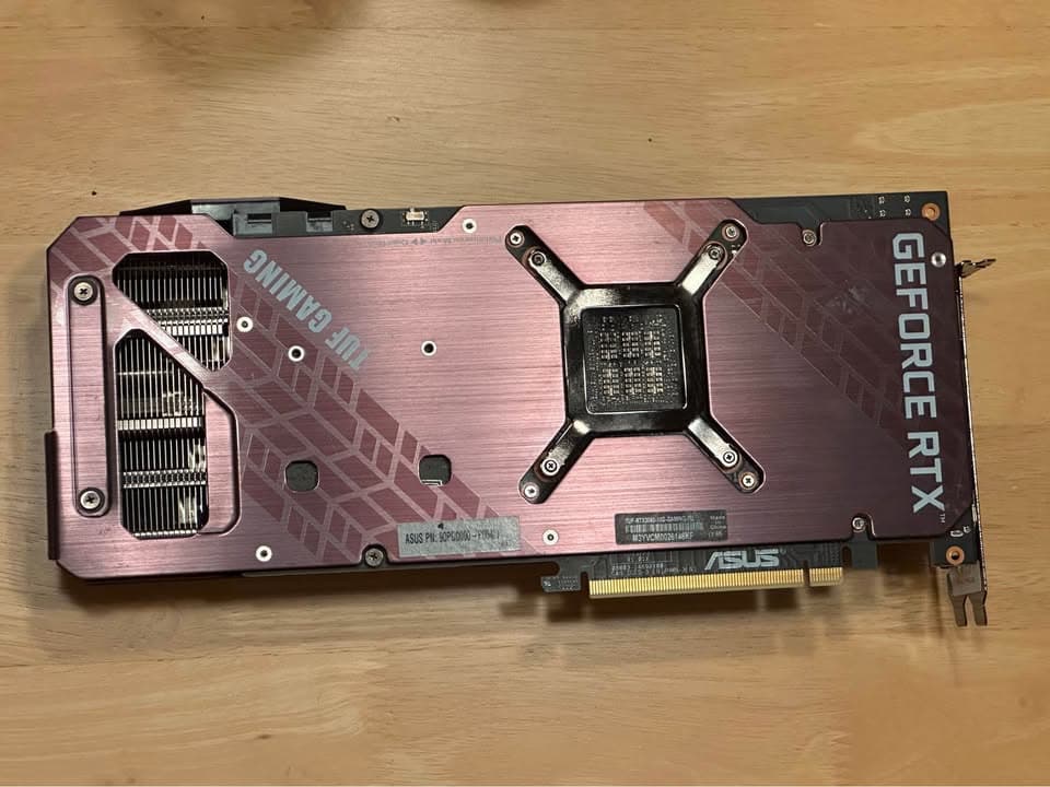 ASUS RTX 3080 TUF GAMING OC Edition Graphics Card- PCIe 4.0, 10GB GDDR6X