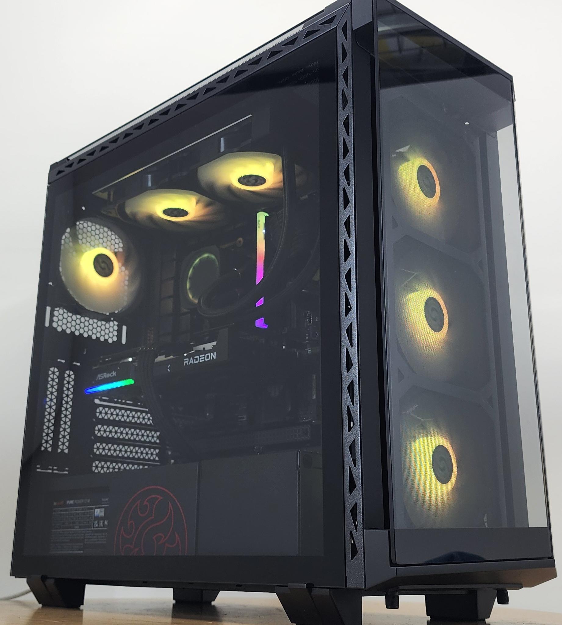 Gaming PC Ryzen 5 7600X 16GB RAM 1TB SSD RX 9060 XT 16GB Windows 11 Computer