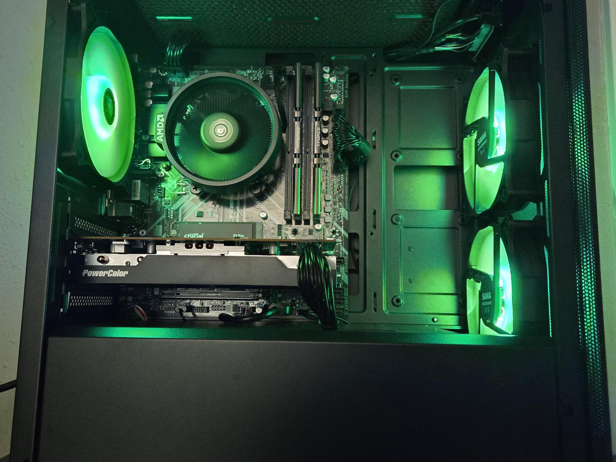 Brand-New 1080p Gaming PC | High Performance, Great Value | Ryzen 5 5500 | Radeon RX 6600