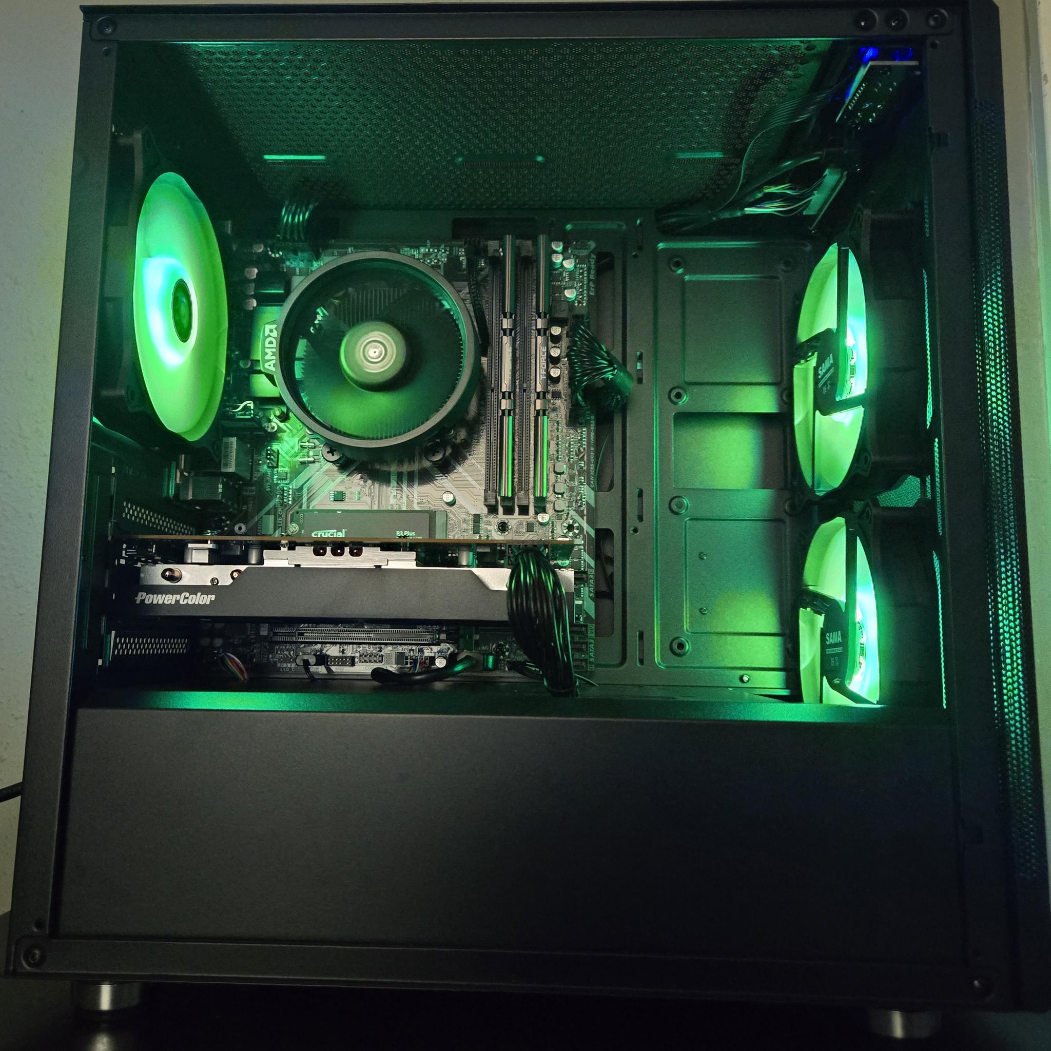 Brand-New 1080p Gaming PC | High Performance, Great Value | Ryzen 5 5500 | Radeon RX 6600
