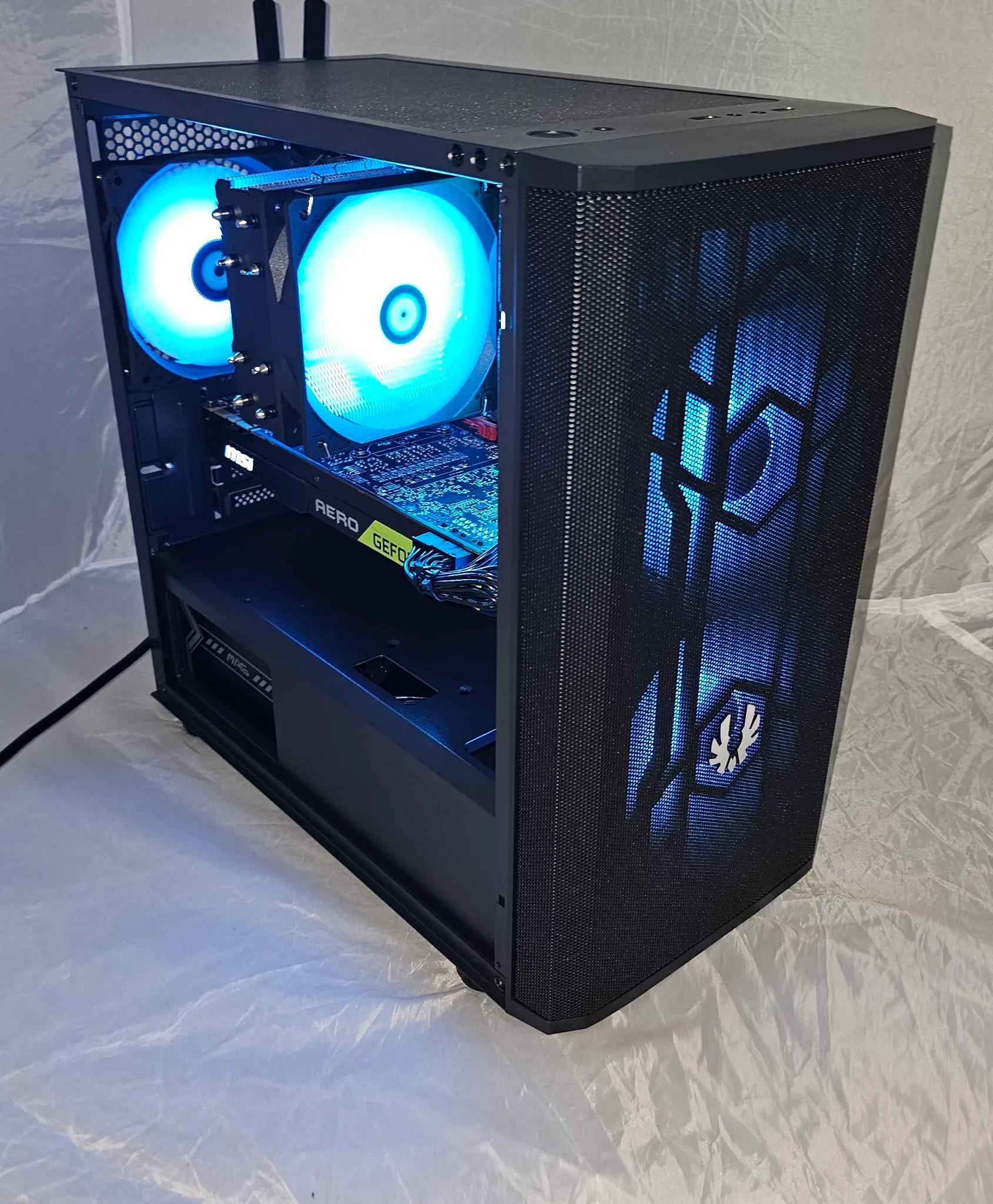 Gaming Desktop PC Ryzen 5 7500F / GTX 1080TI / 500GB SSD / 32GB DDR5