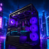 🌌💜 VIOLET MIDNIGHT 💜🌌 i9 12900K| RX 7900 XT| 32 GB DDR5 7600MHz| 4.5 TB NVMe| 850W Gold PSU