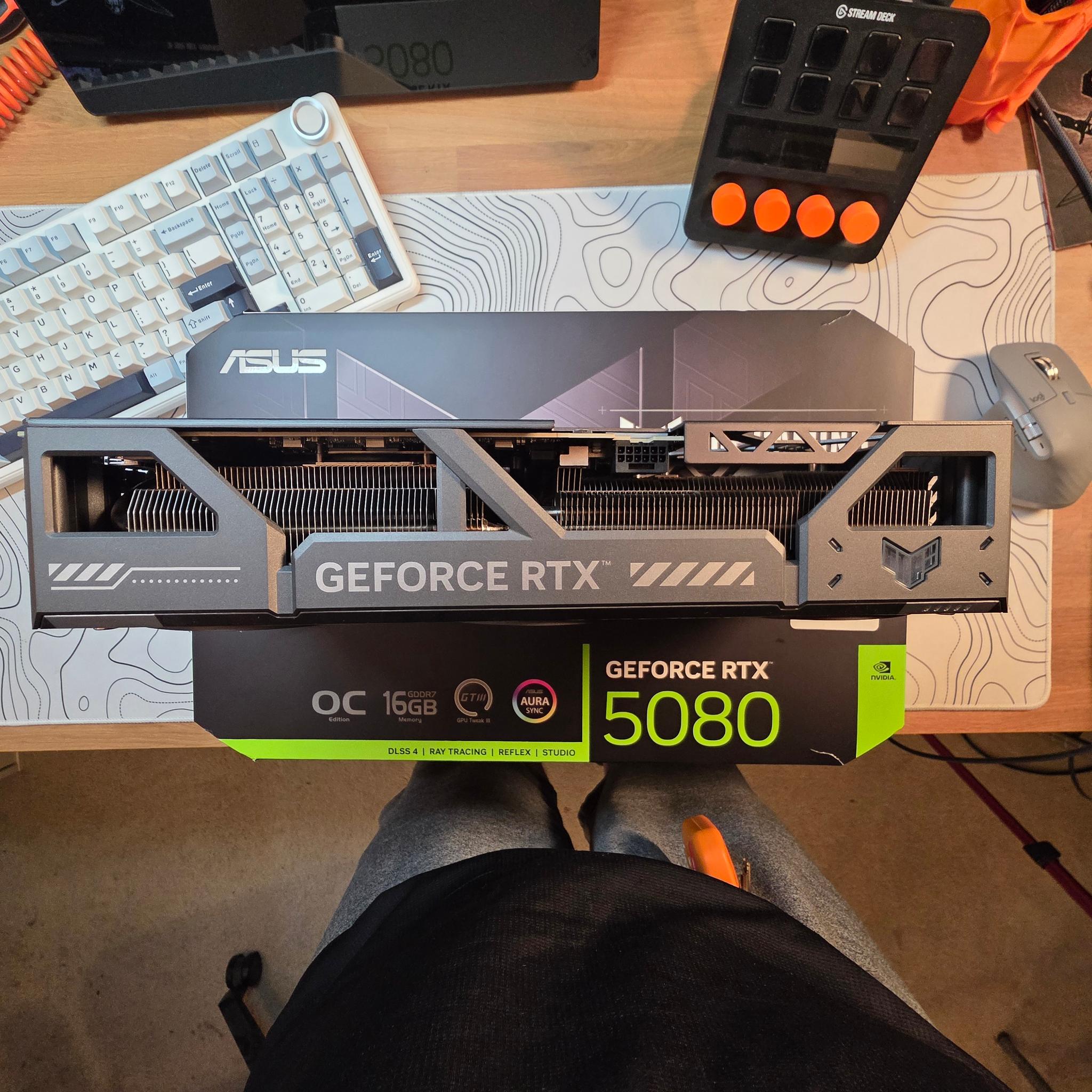 ASUS TUF Gaming GeForce RTX 5080 16GB GDDR7 OC Edition