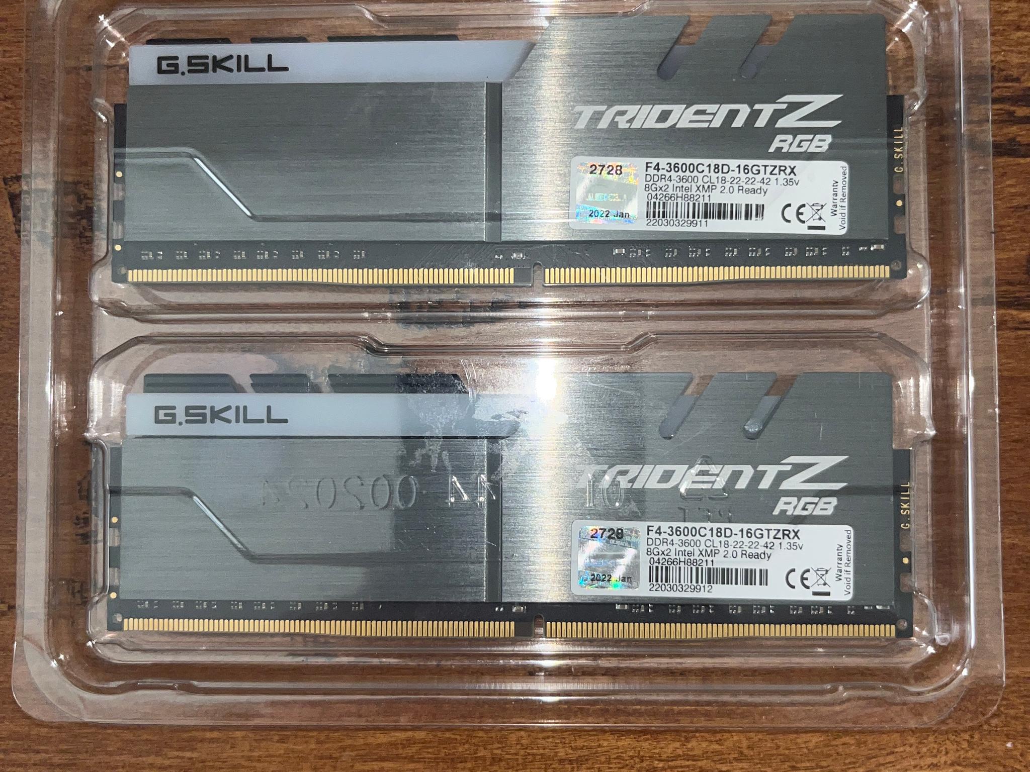 G.Skill TridentZ RGB 16GB DDR4-4000 (2x8GB) - Image 2