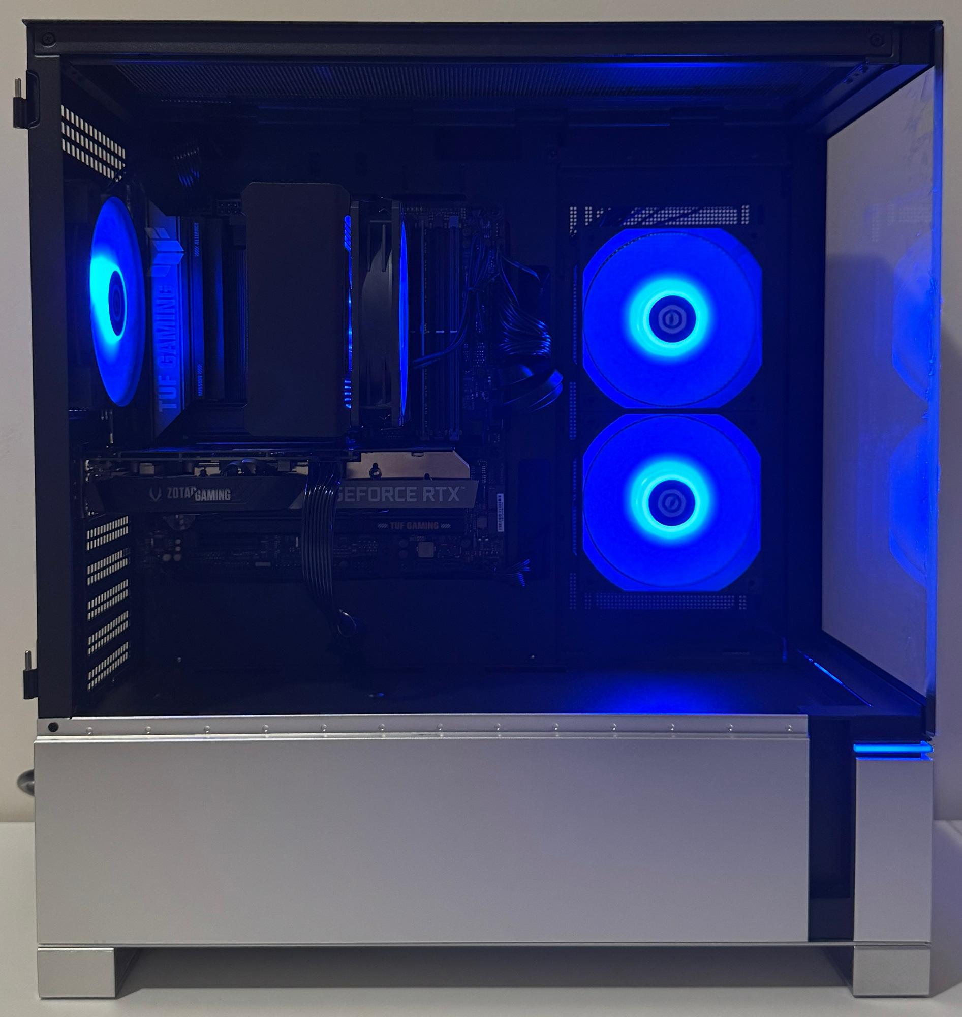 Intel Core Ultra 5 225F 32GB DDR5 GeForce RTX 3060 12GB 1TB NVMe SSD ASUS TUF GAMING B860M-PLUS WIFI