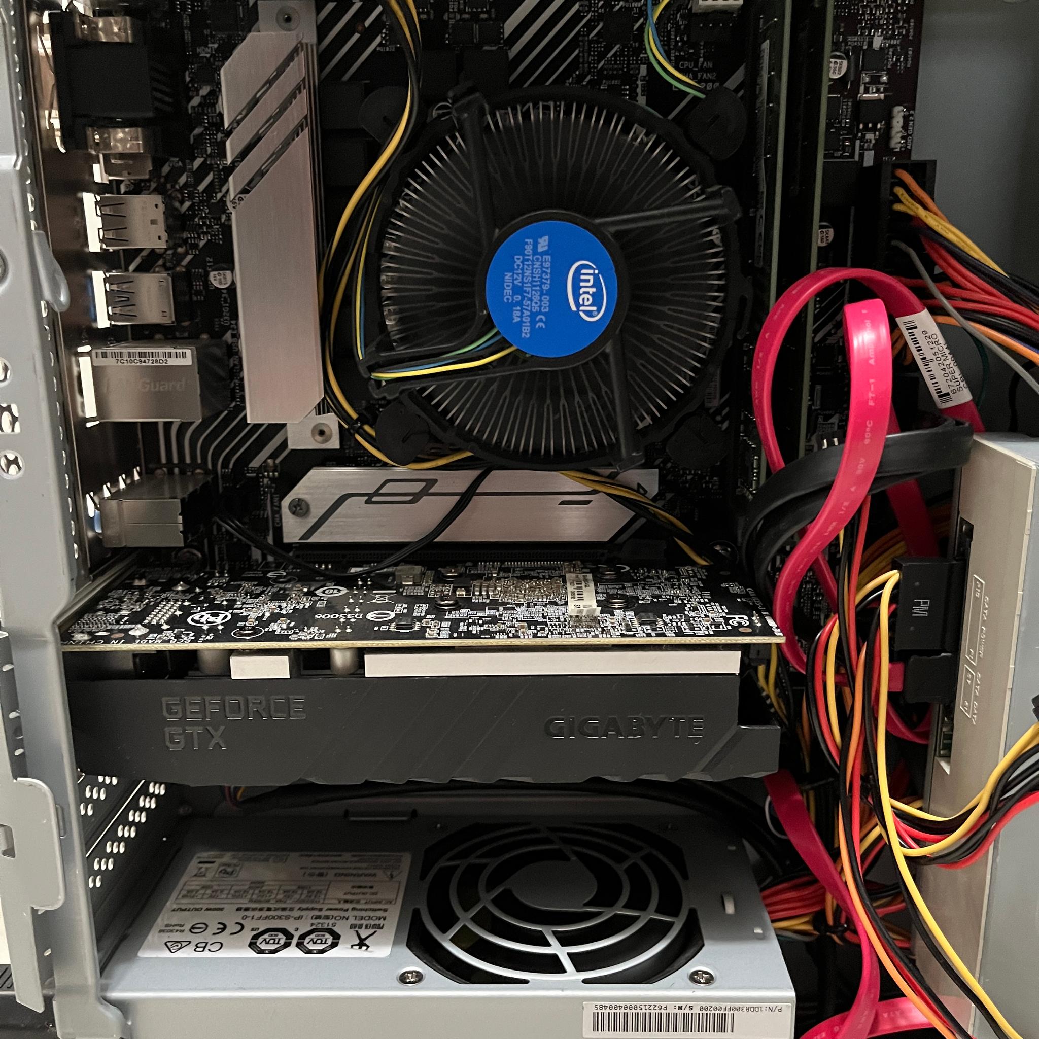 NVIDIA GTX 1650, Intel Core i3-10100, 16GB RAM, 1TB Storage, SFF Gaming PC w/ Wi-Fi & BT