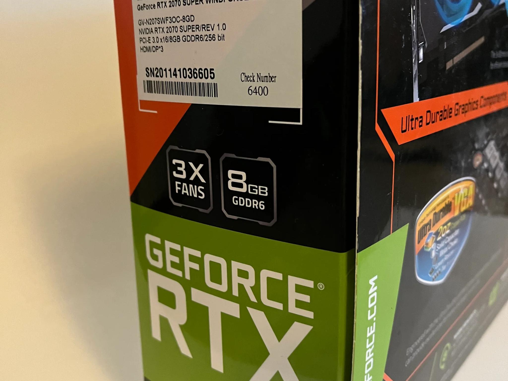 GeForce RTX 2070 Super Gaming OC 8G Graphics Card