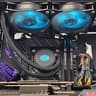 240mm AIO Cooler Master RGB CPU Liquid Cooler for Intel LGA1200