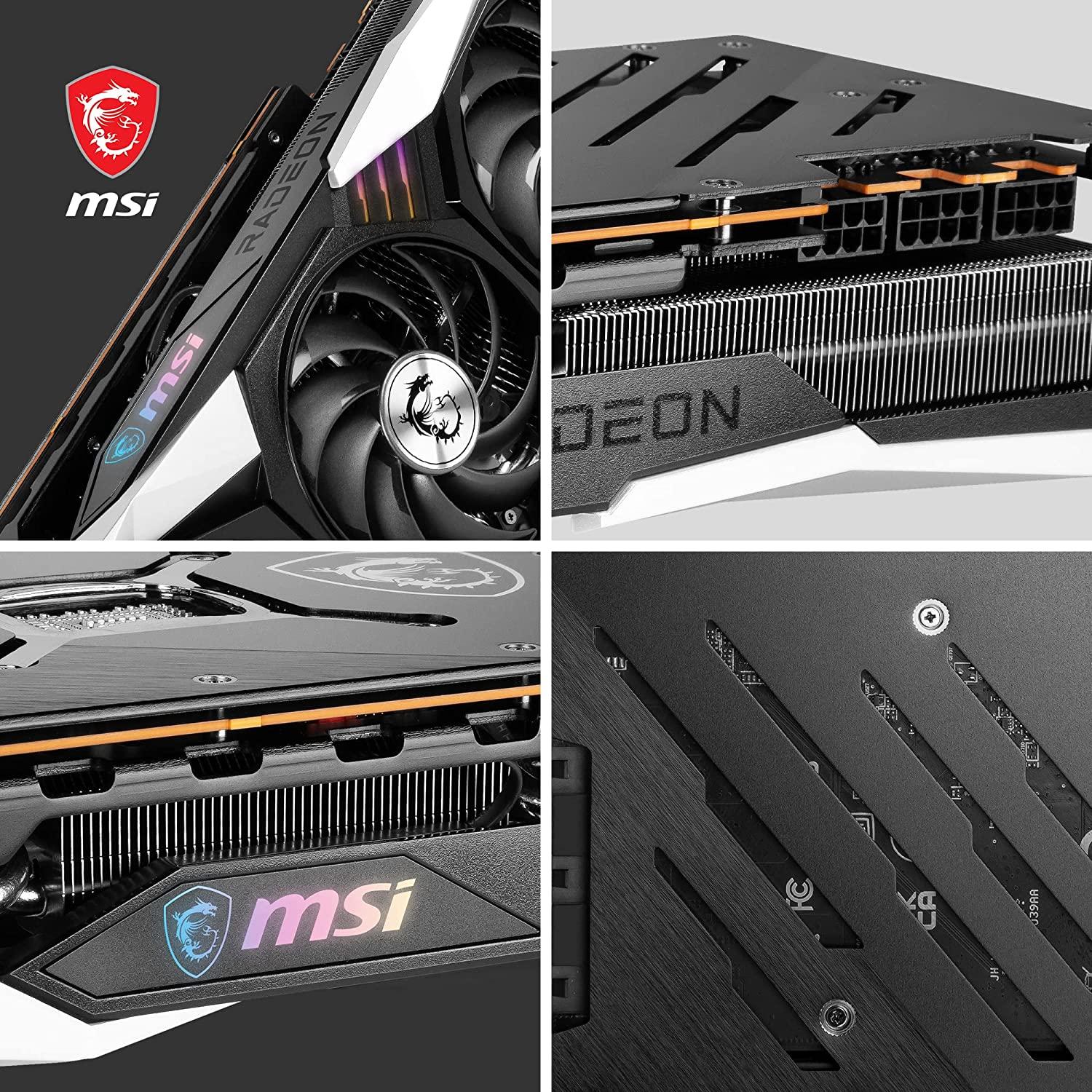 🔥 MSI Radeon RX 6900 XT GAMING X TRIO 16GB GDDR6 Graphics Card – Ultimate 4K Gaming Power