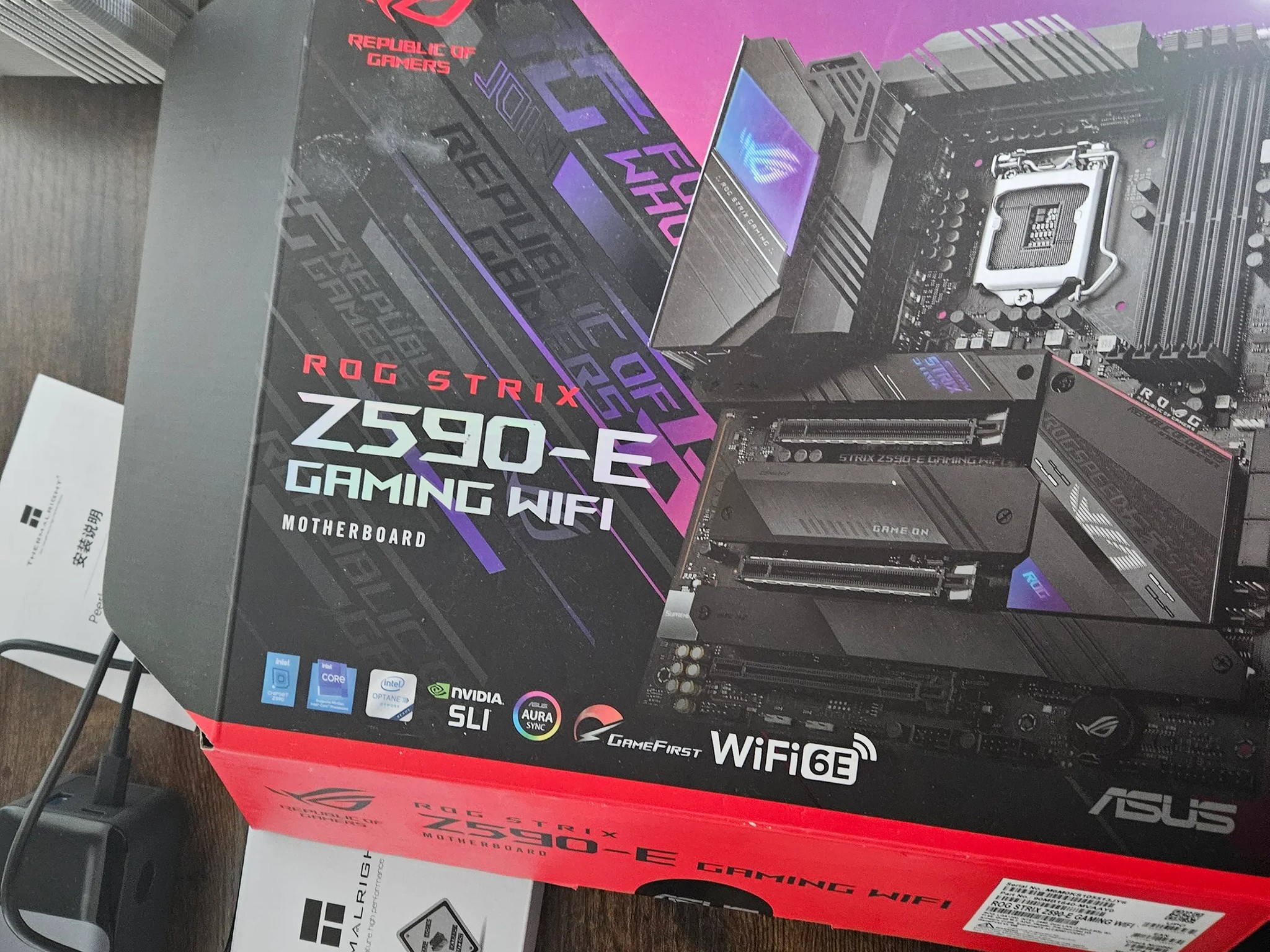 ROG z590-E + 10700kf + T-Force 3600mhz 2x16gb ram combo!