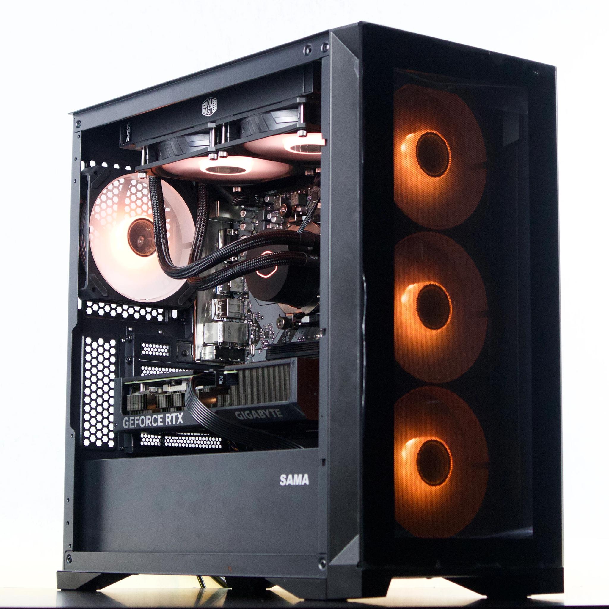 🌩️ 💙🖤💜 Gaming PC | RTX 4070 🟣 Ryzen 5 7500F ⚫ 32GB RAM 🔵 1TB NVMe 🌩️
