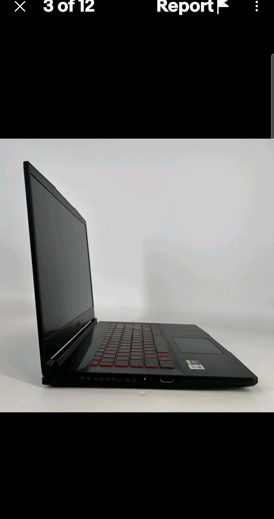 ON SALE! MSI GF65 Thin-RTX 3060-i5 10th gen 10500H-16GB RAM.