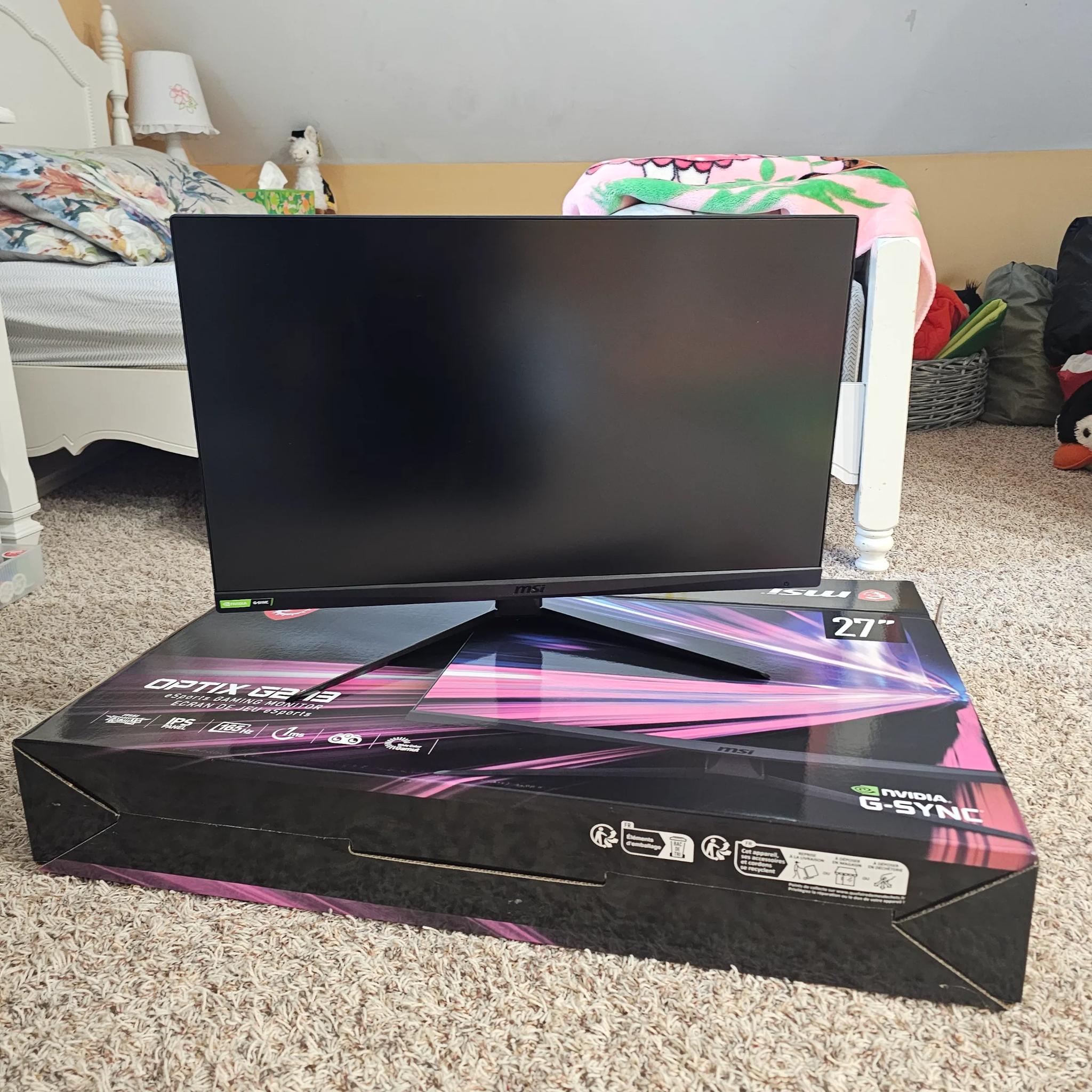 27in 165Hz MSI Gaming Monitor