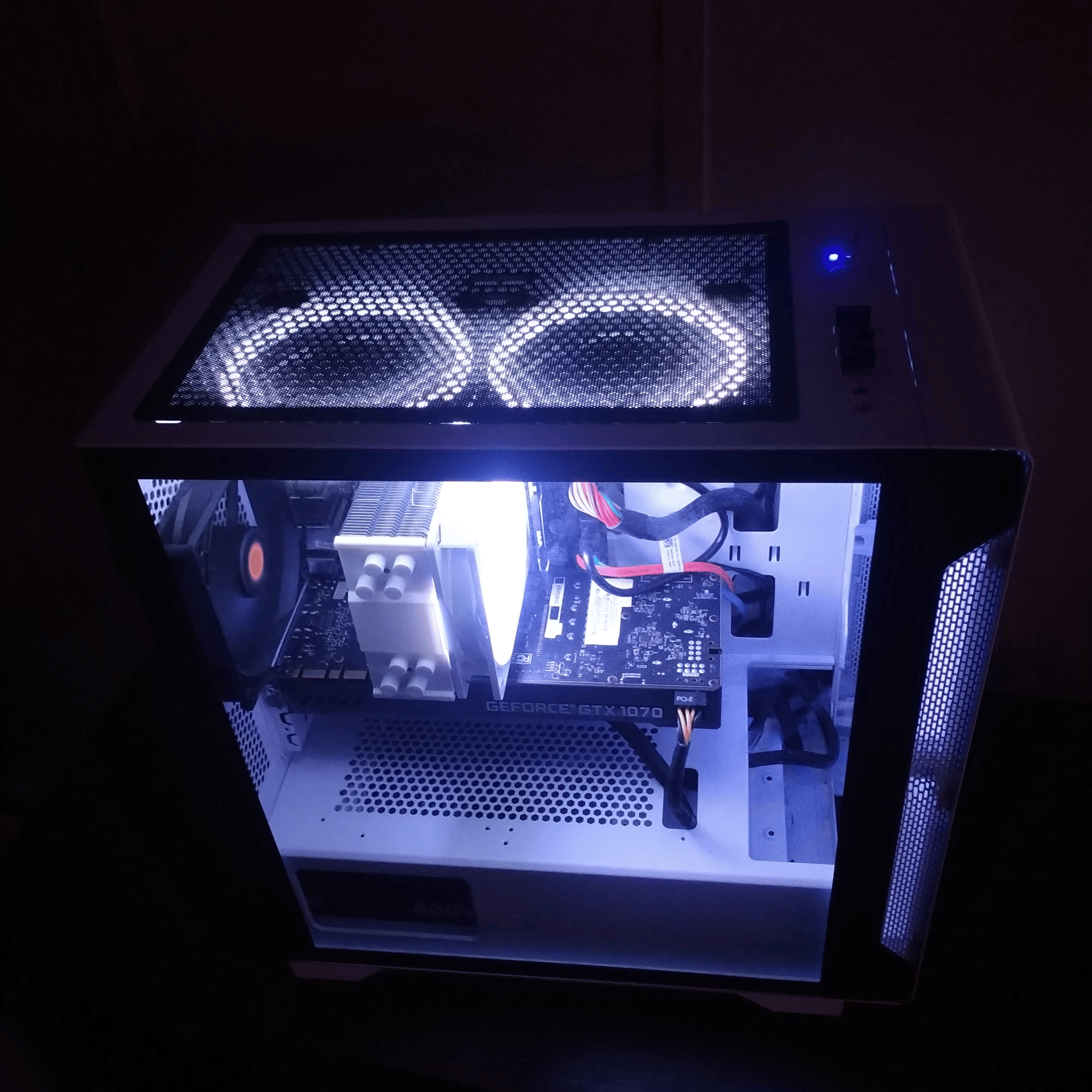 Gtx 1070 i3 10100f gaming pc custom