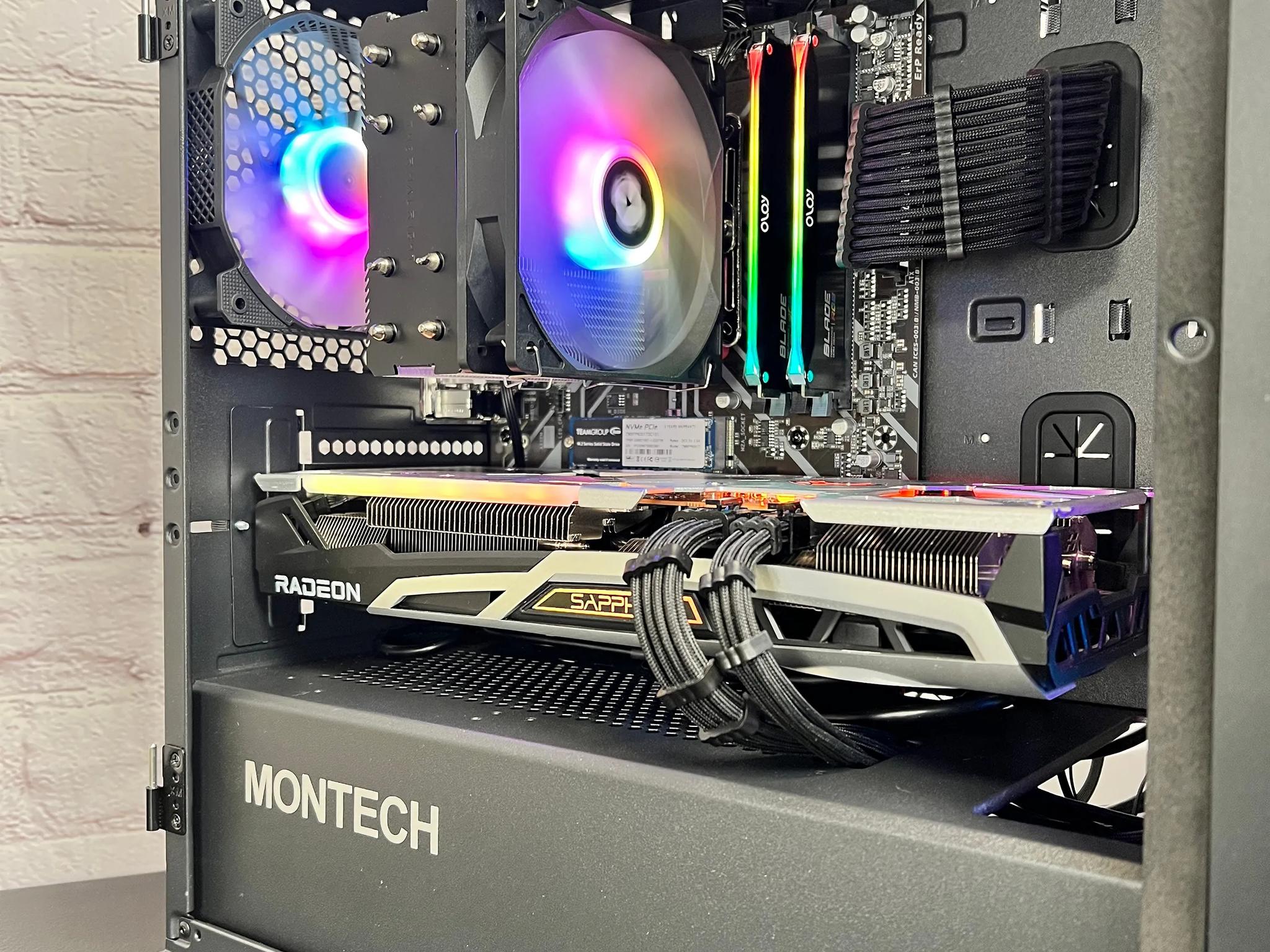 AMD RX 6700 XT Ryzen 5 5600G 16GB RAM 1TB M.2 Wifi/BT Window 11 Gaming PC