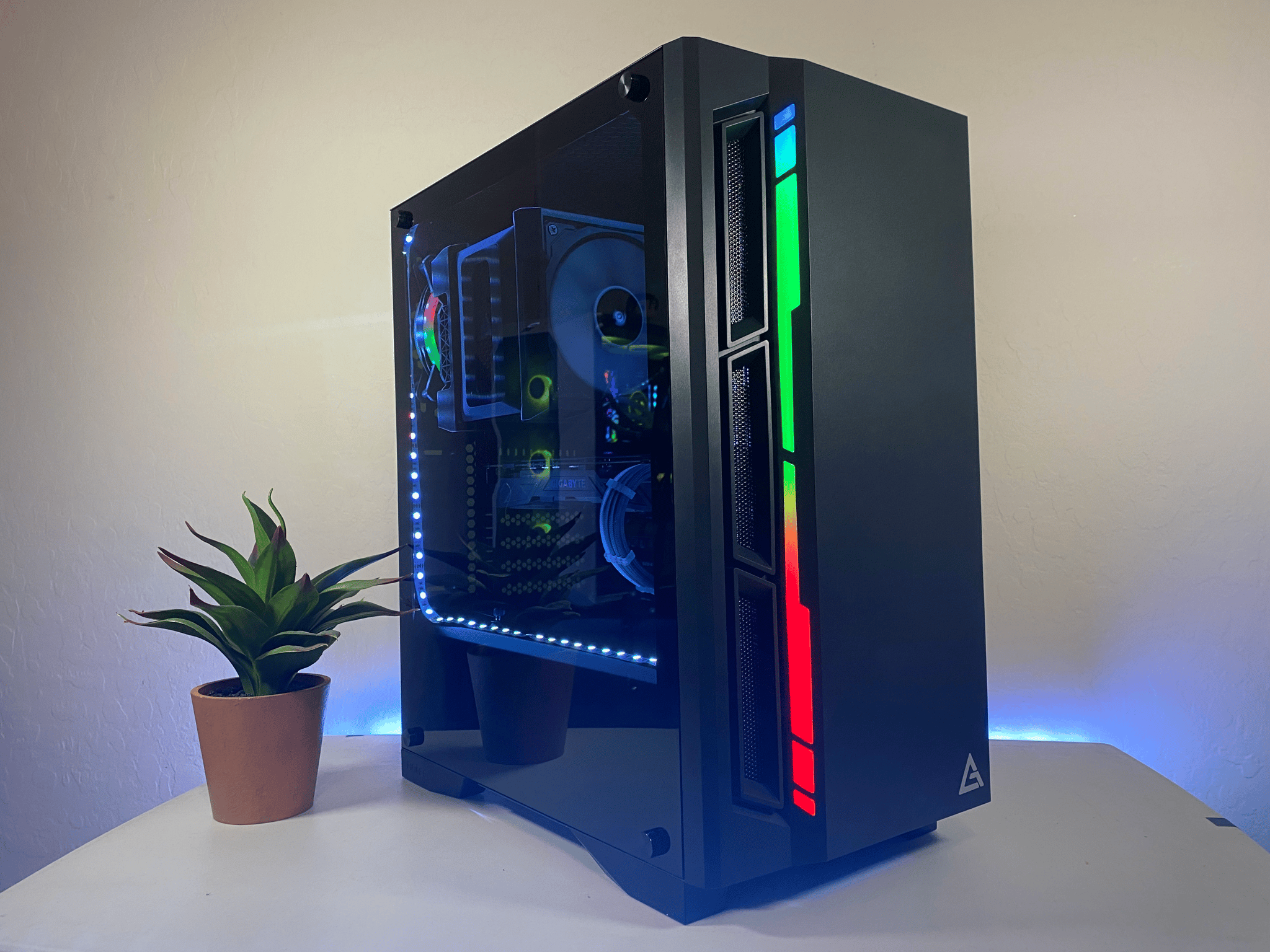 Custom Built Ryzen 7 Nvidia 1070 RGB Gaming PC Computer