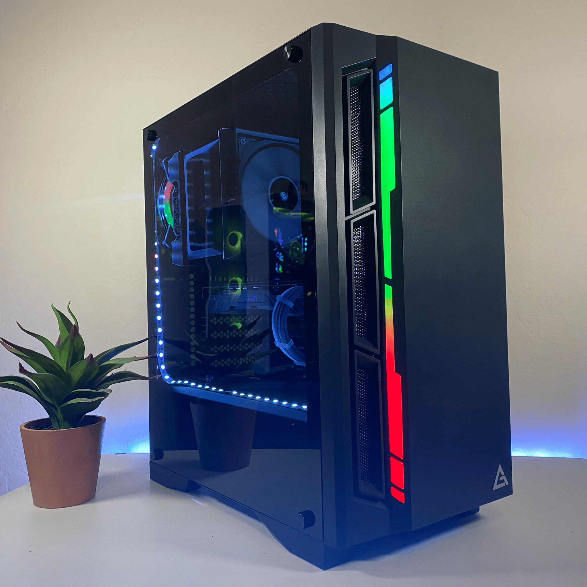 Custom Built Ryzen 7 Nvidia 1070 RGB Gaming PC Computer