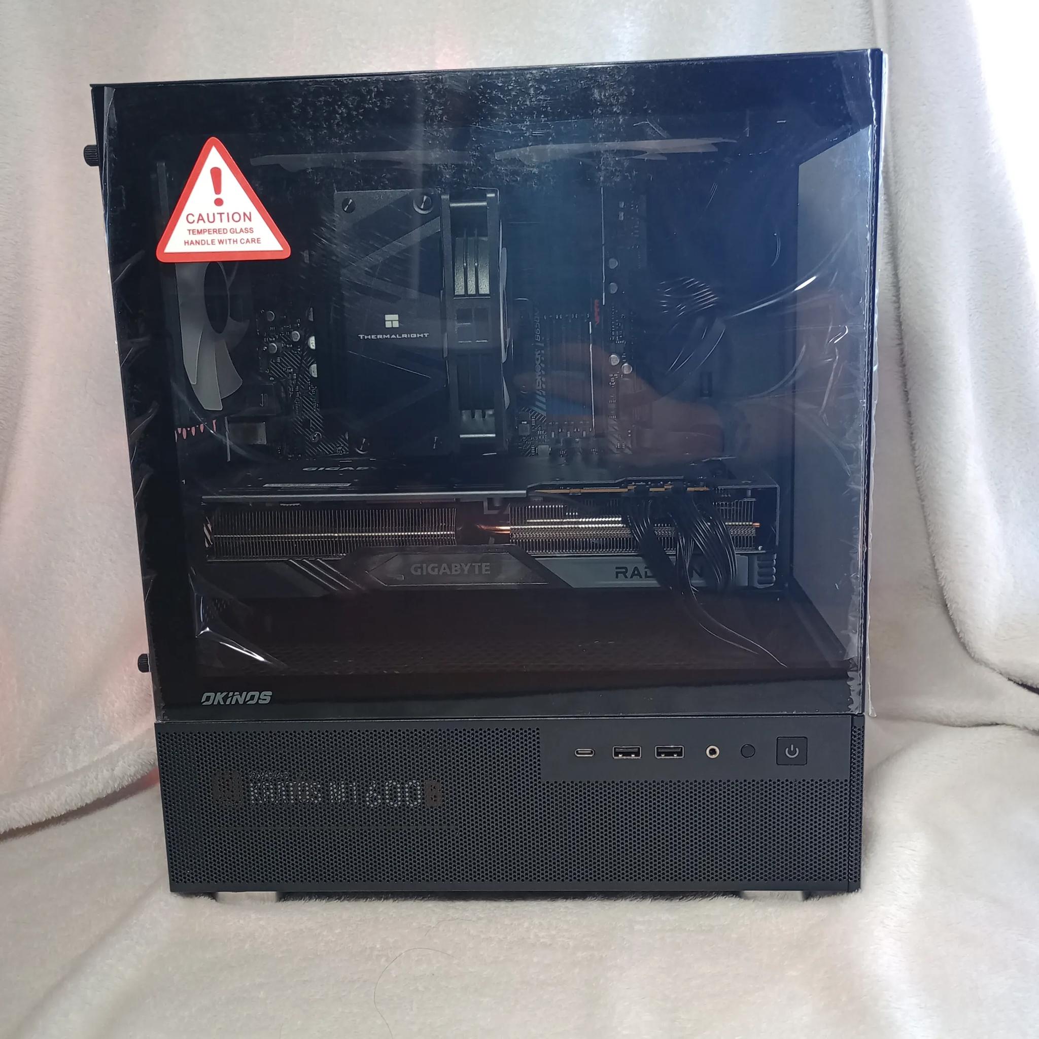 POWERFUL GAMING PC!! 4k-1440p Gaming PC AMD Ryzen 5th Gen CPU- GIGABYTE RX7800 XT- 32GB 6000Mhz RAM!