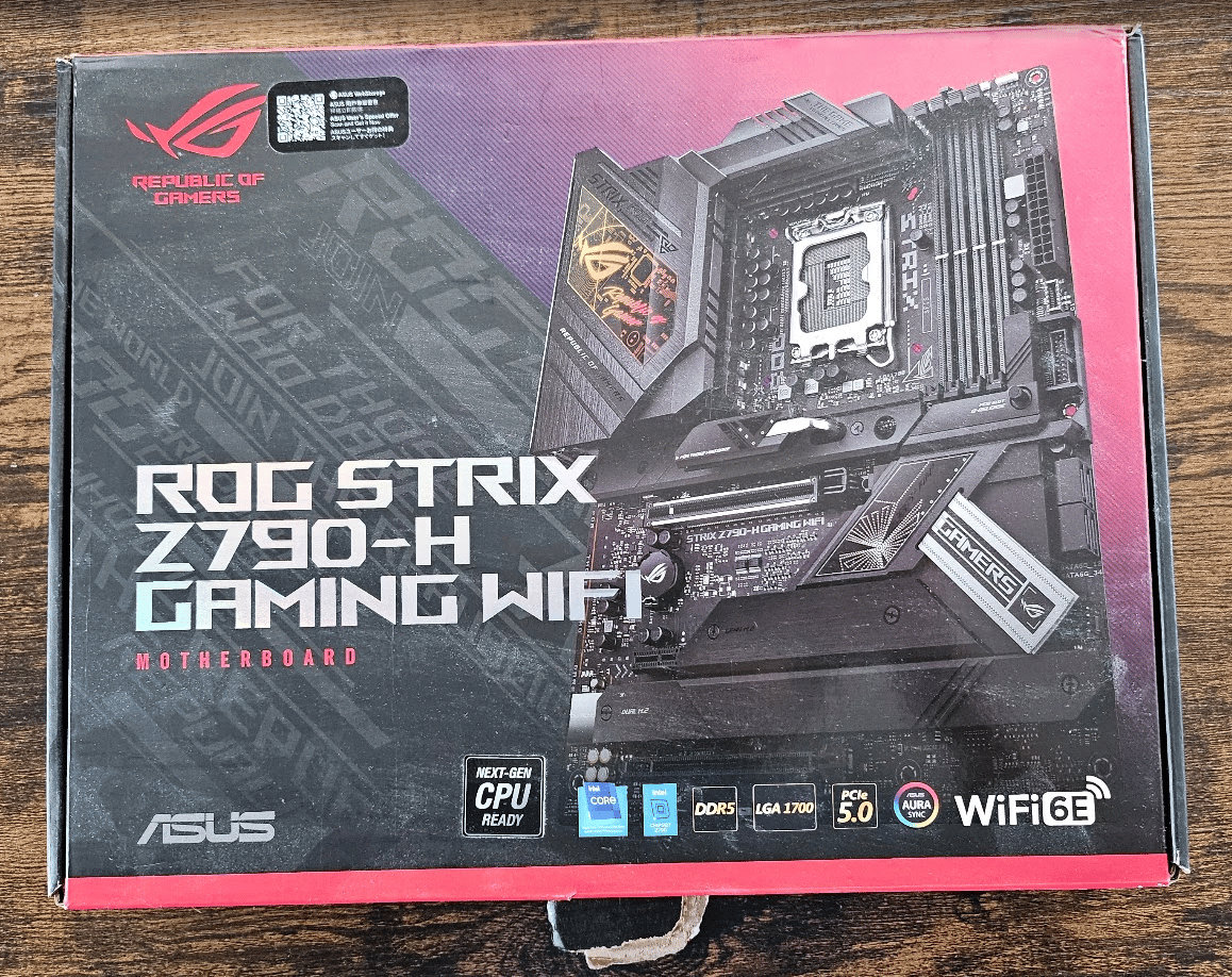 ROG STRIX Z790-H GAMING WiFi